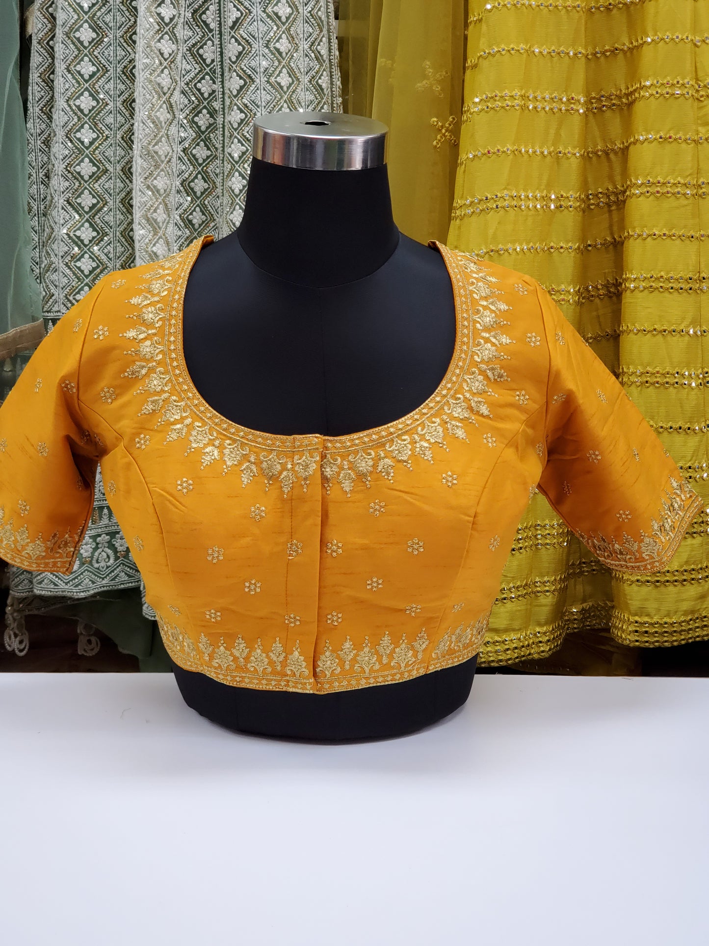 Fancy Embroidered Blouse R1S35