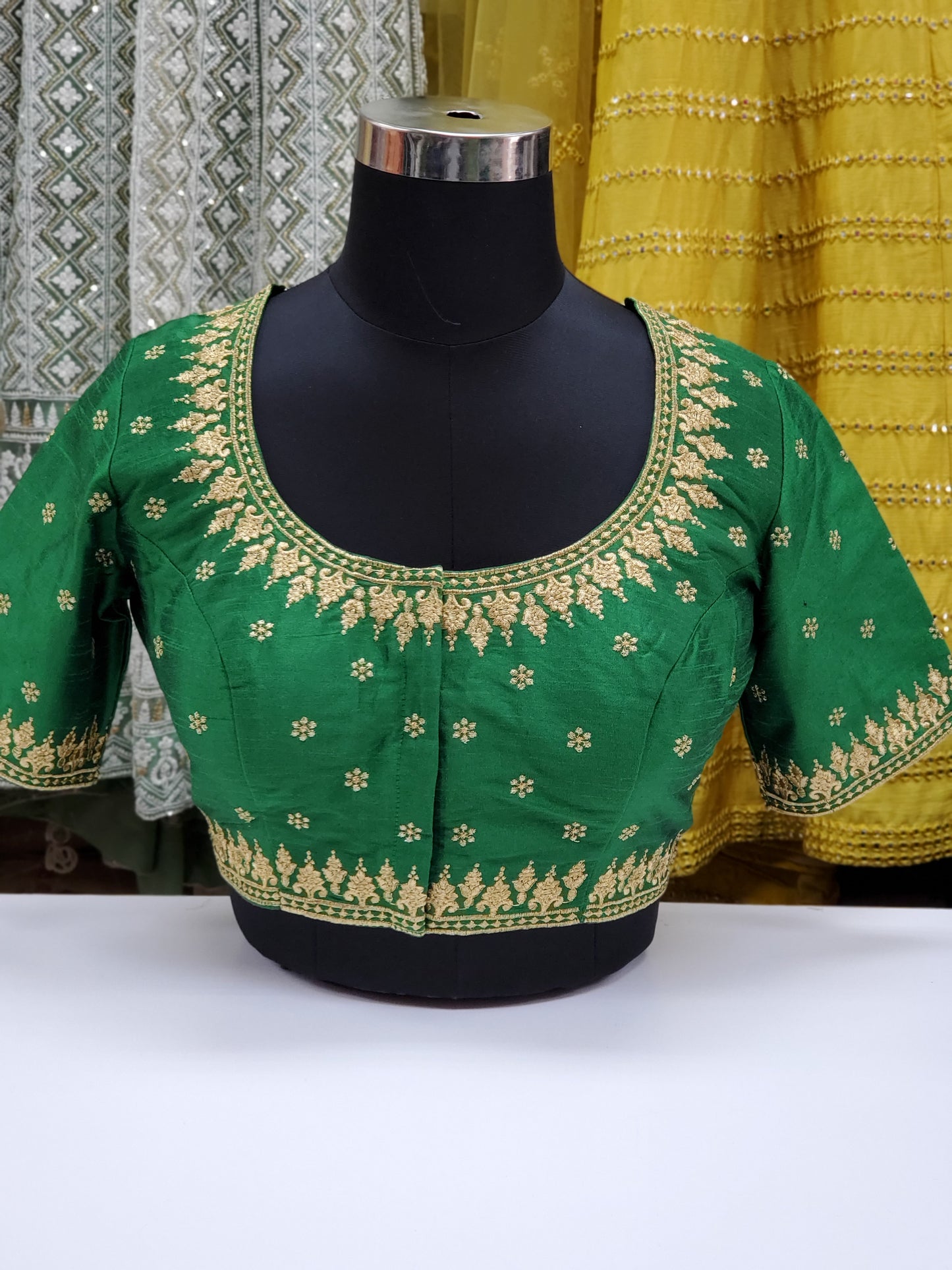 Fancy Embroidered Blouse R1S35