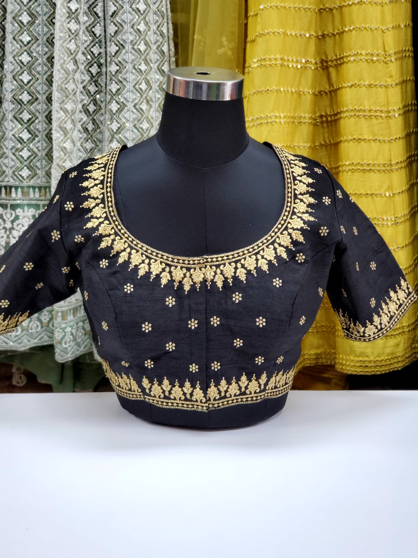 Fancy Embroidered Blouse R1S35