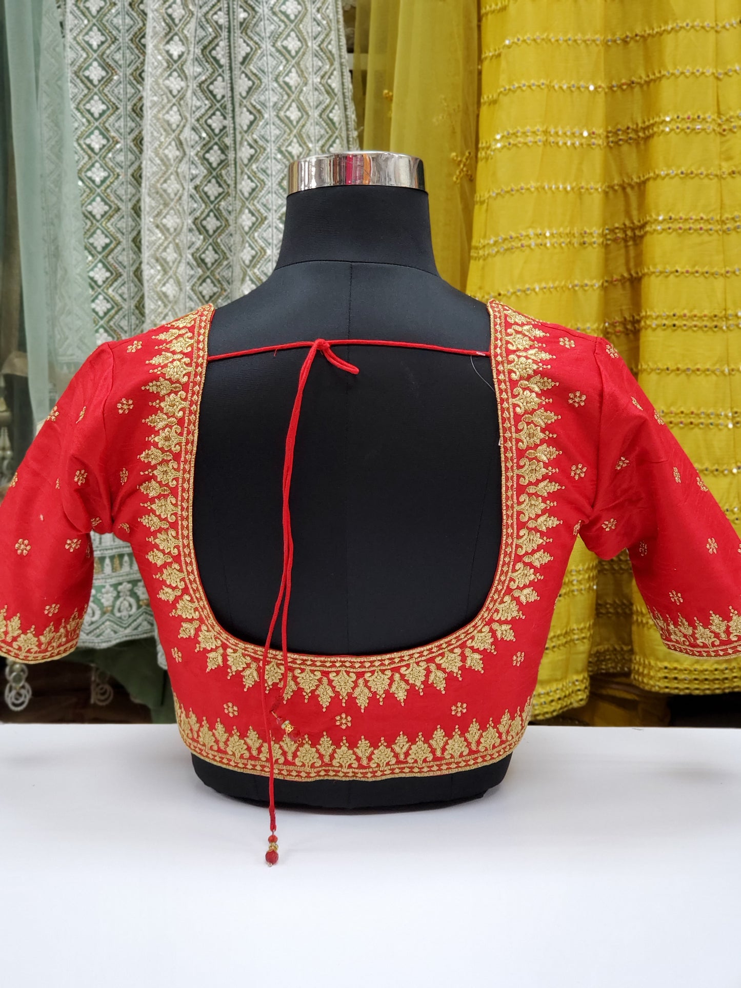 Fancy Embroidered Blouse R1S35