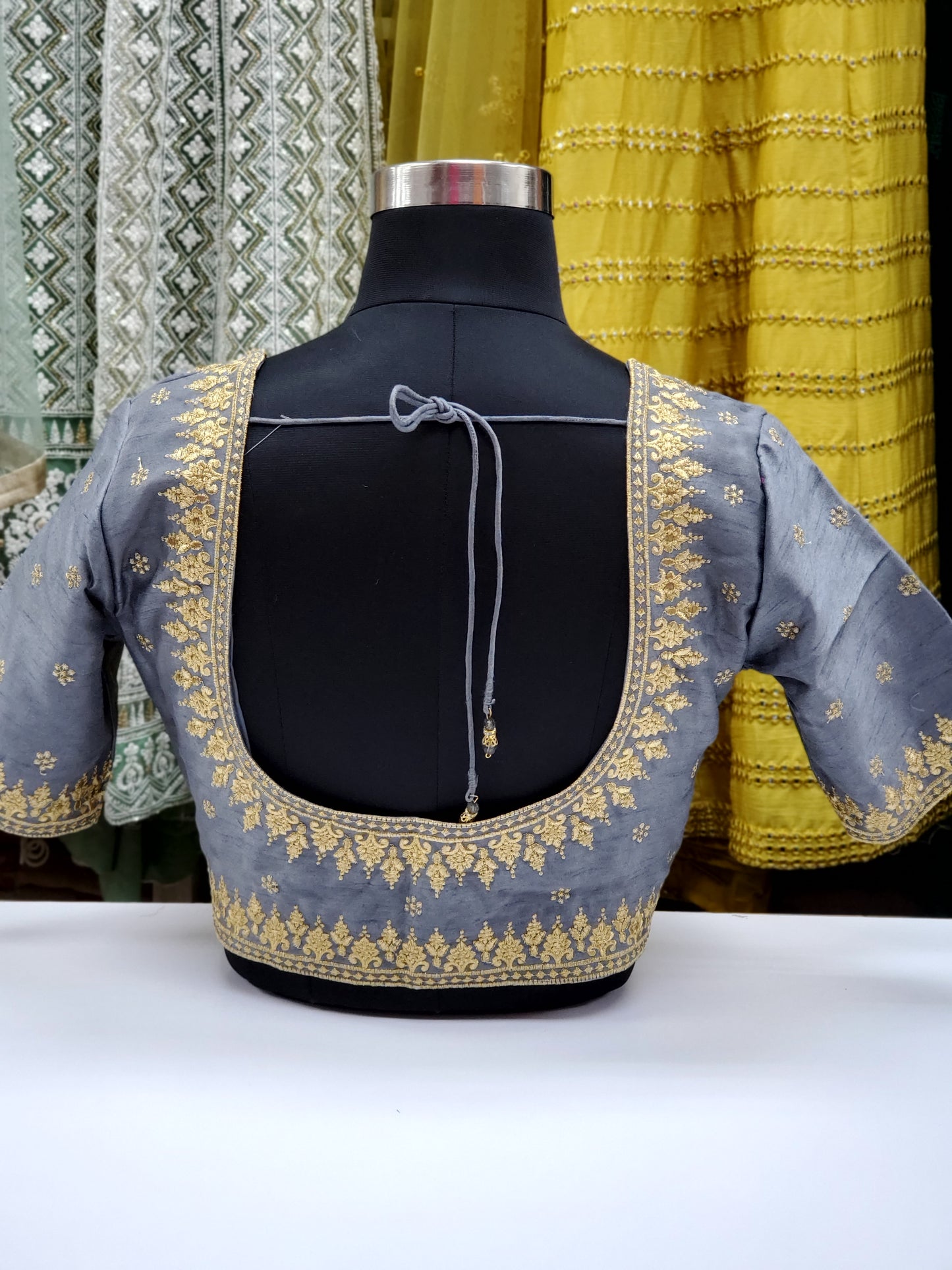 Fancy Embroidered Blouse R1S35