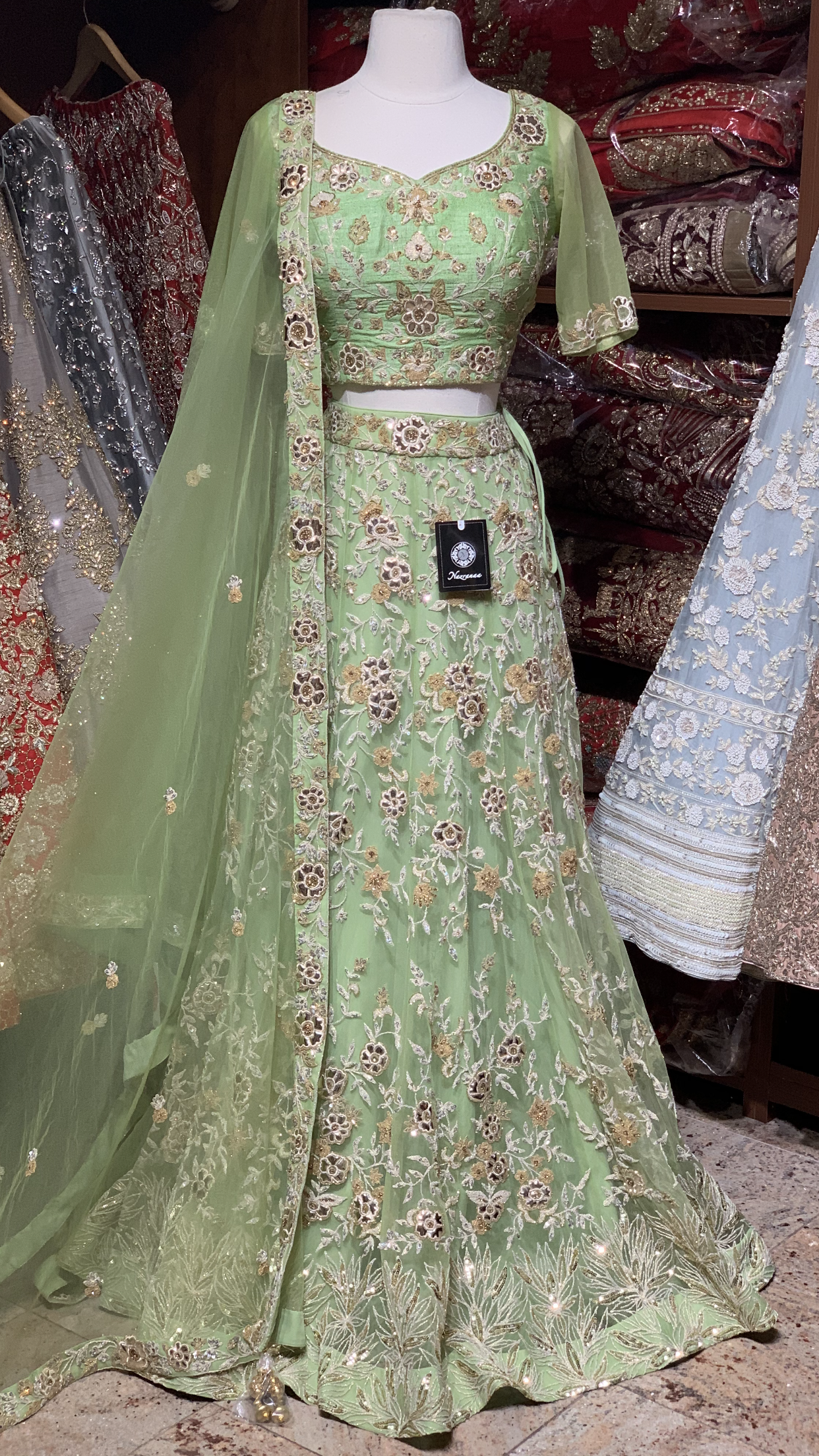 The Shina Lehenga-PW03