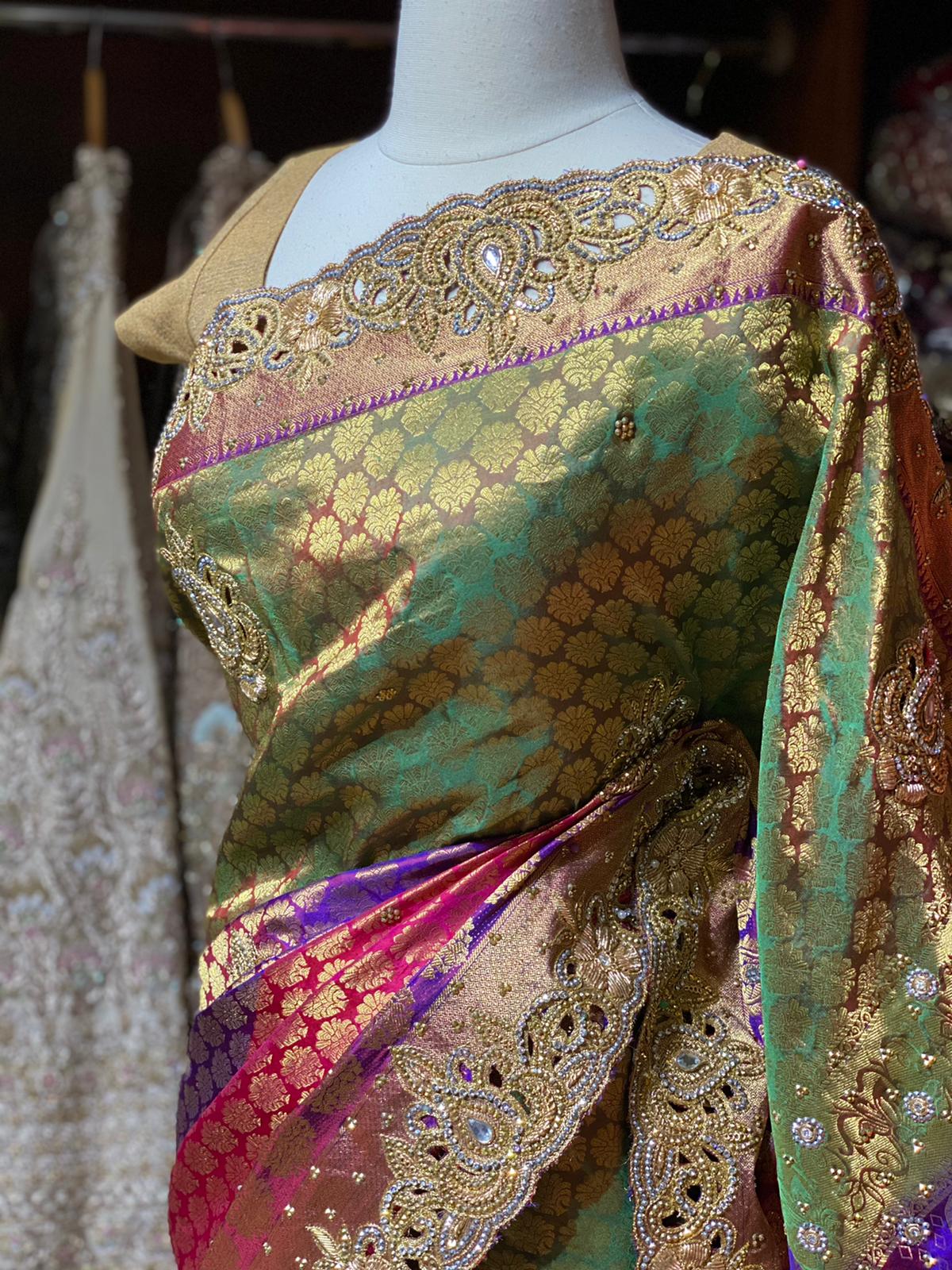 Pure Silk Kanjeevaram Manthrakodi