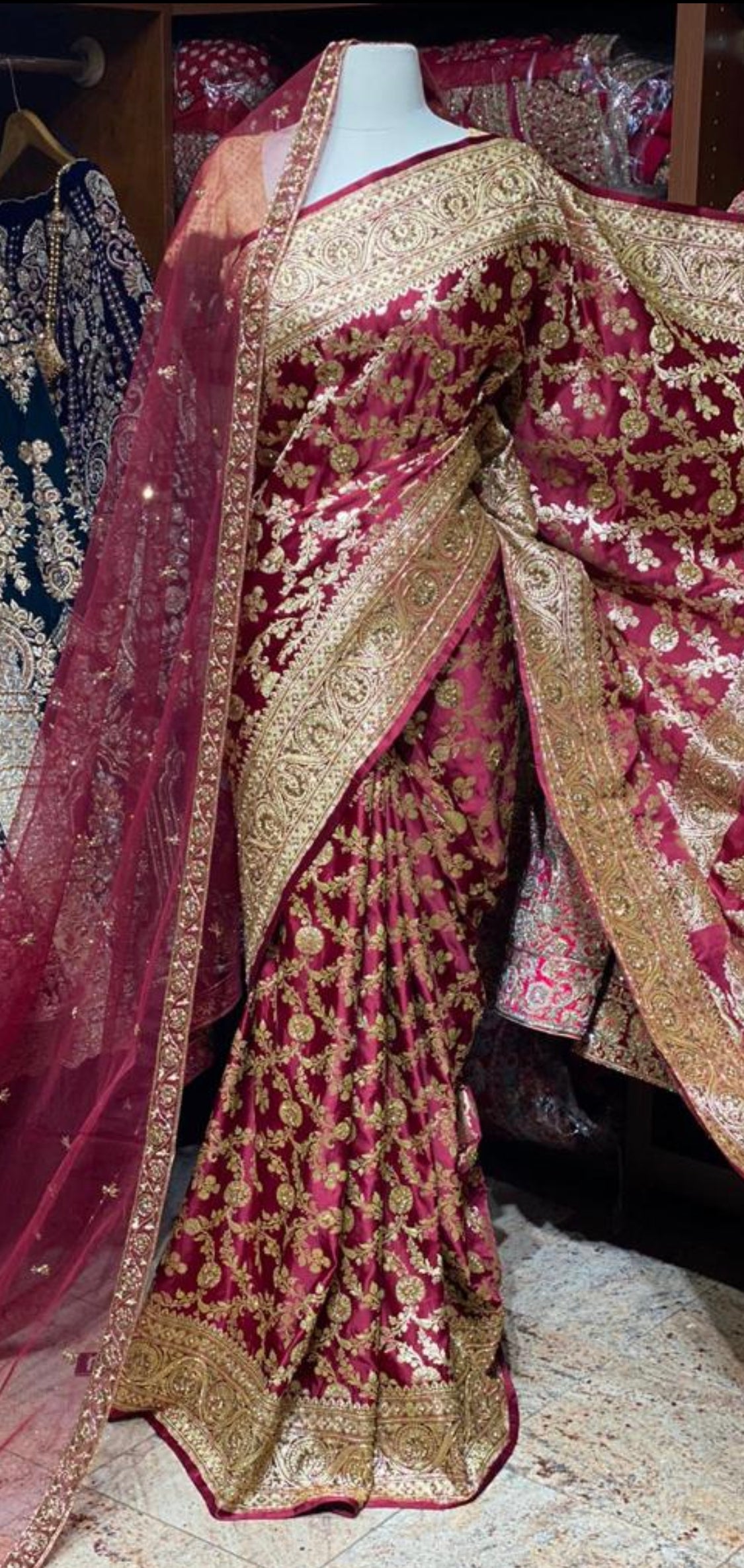 Banarasi Bridal Saree BBS-003