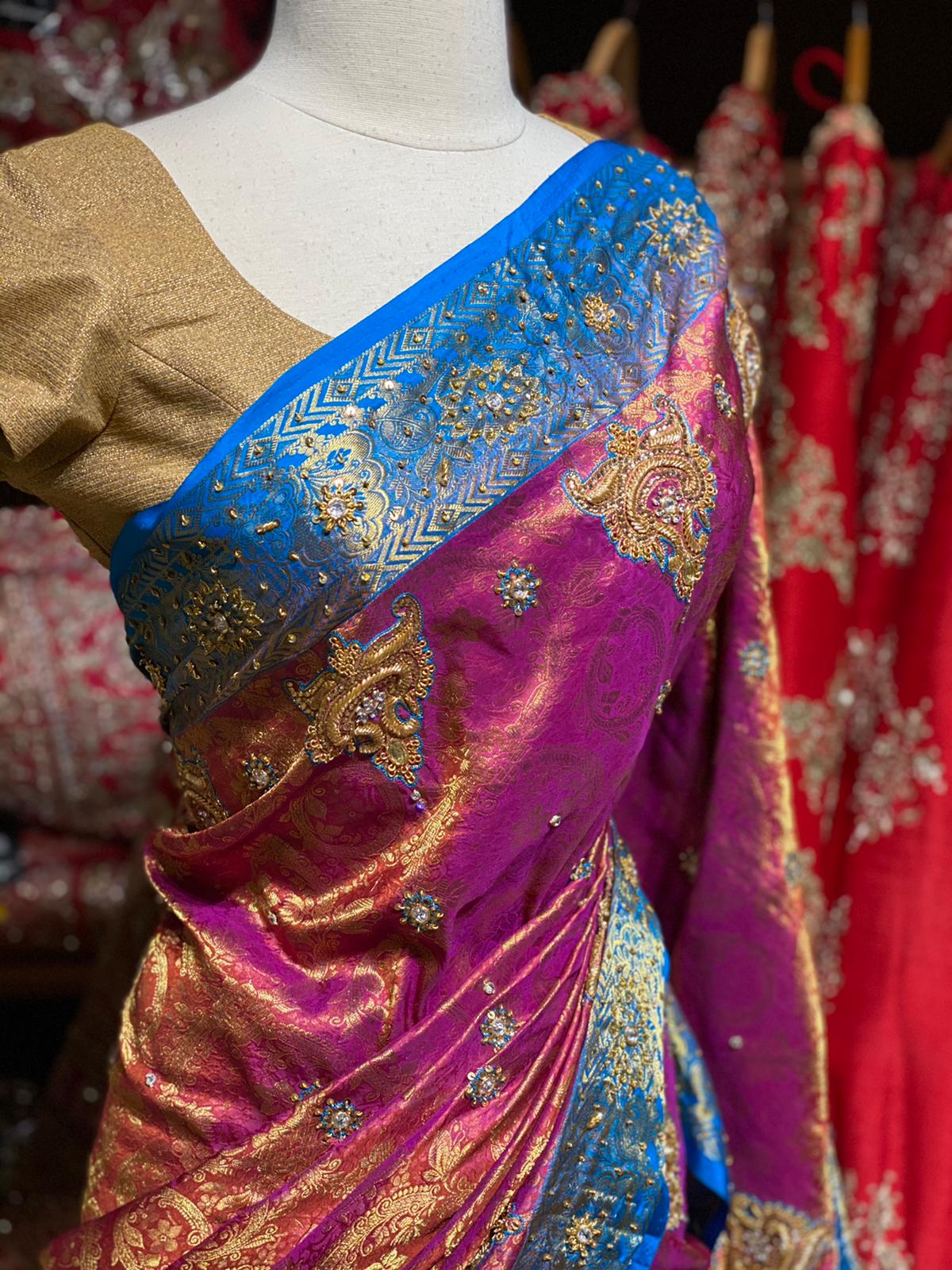 Pure Silk Kanjeevaram Manthrakodi