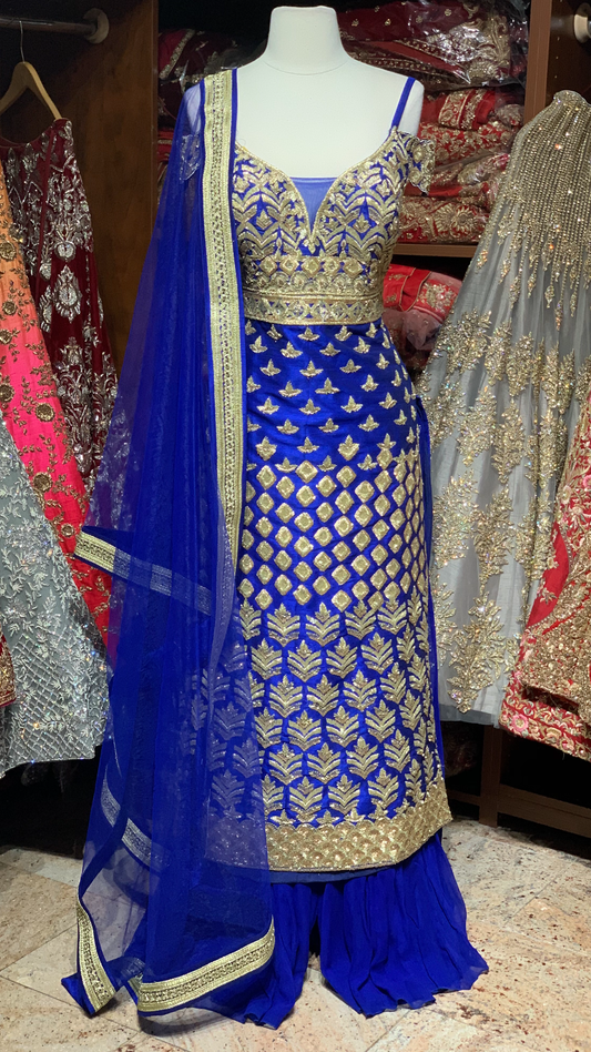 Royal Blue Size 38 Sharara