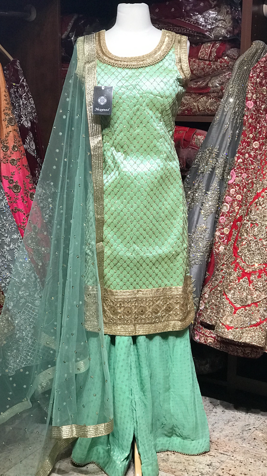 Silk Size 38 Special Sharara Suit