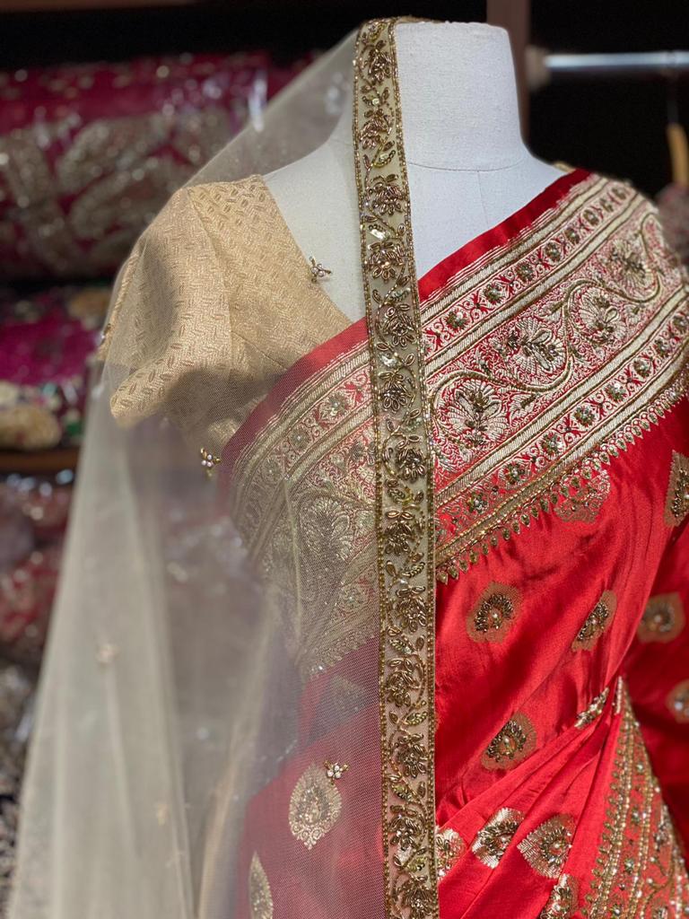 Banarasi Bridal Saree BBS-002