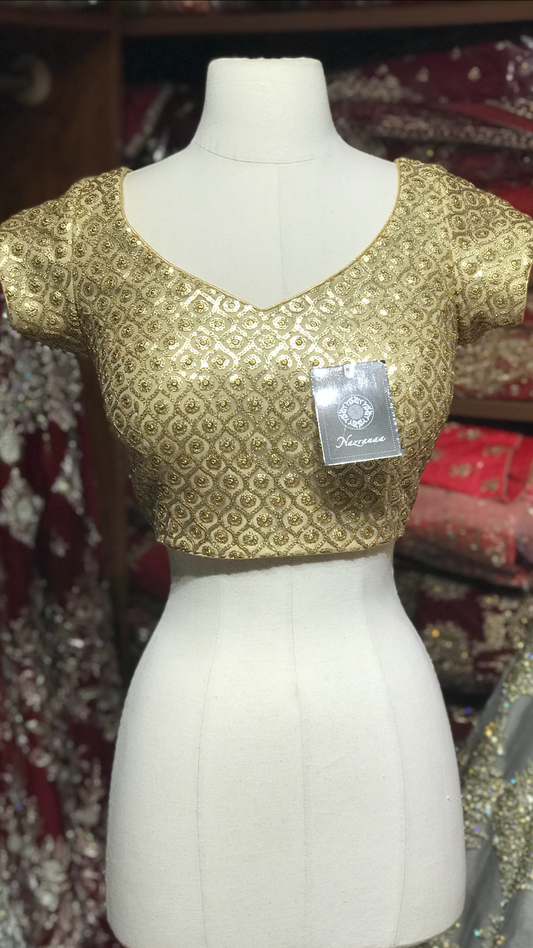 Gold Size 38 Blouse