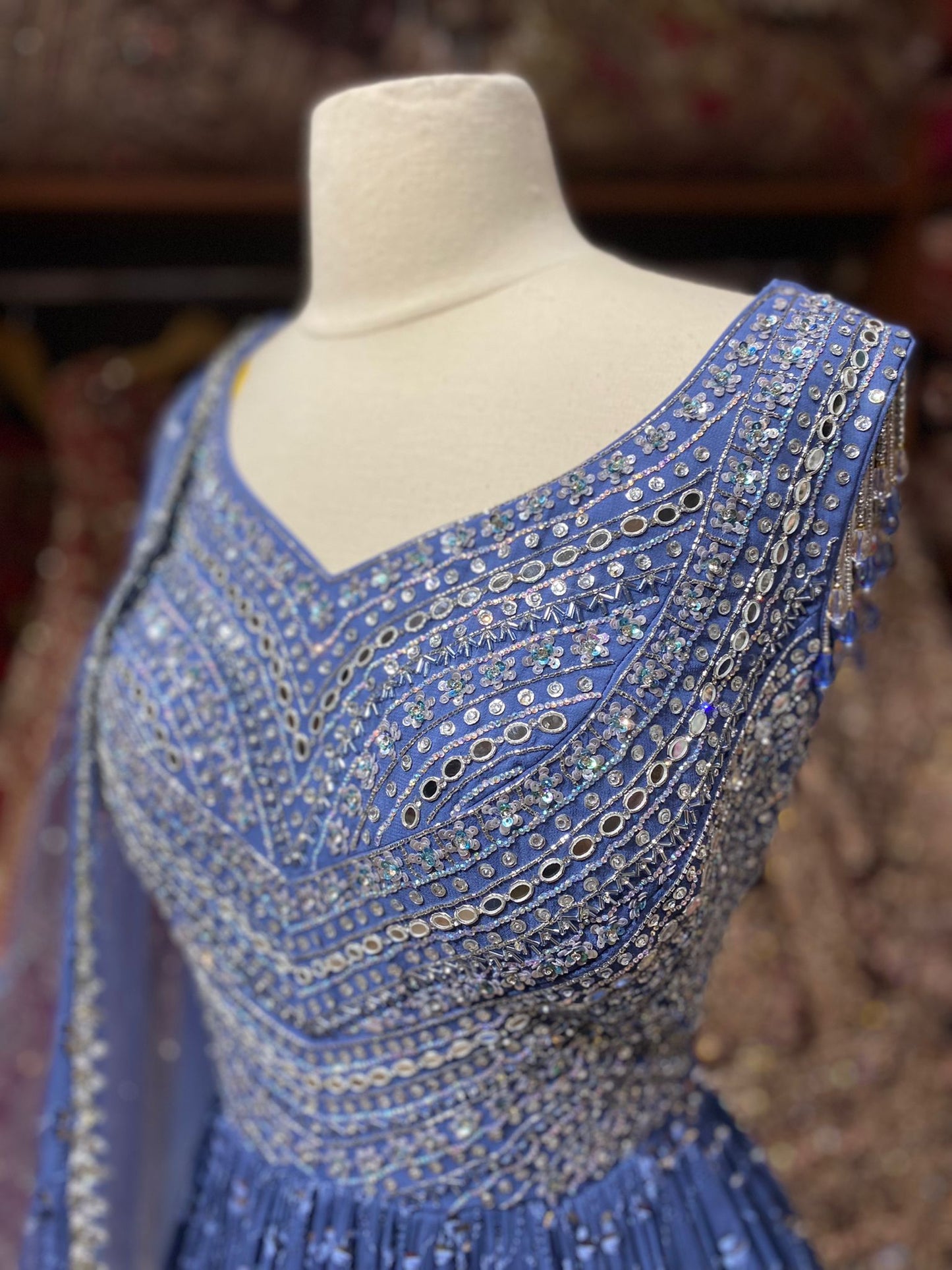 Powder  Blue Special Edition Gown PWG-022