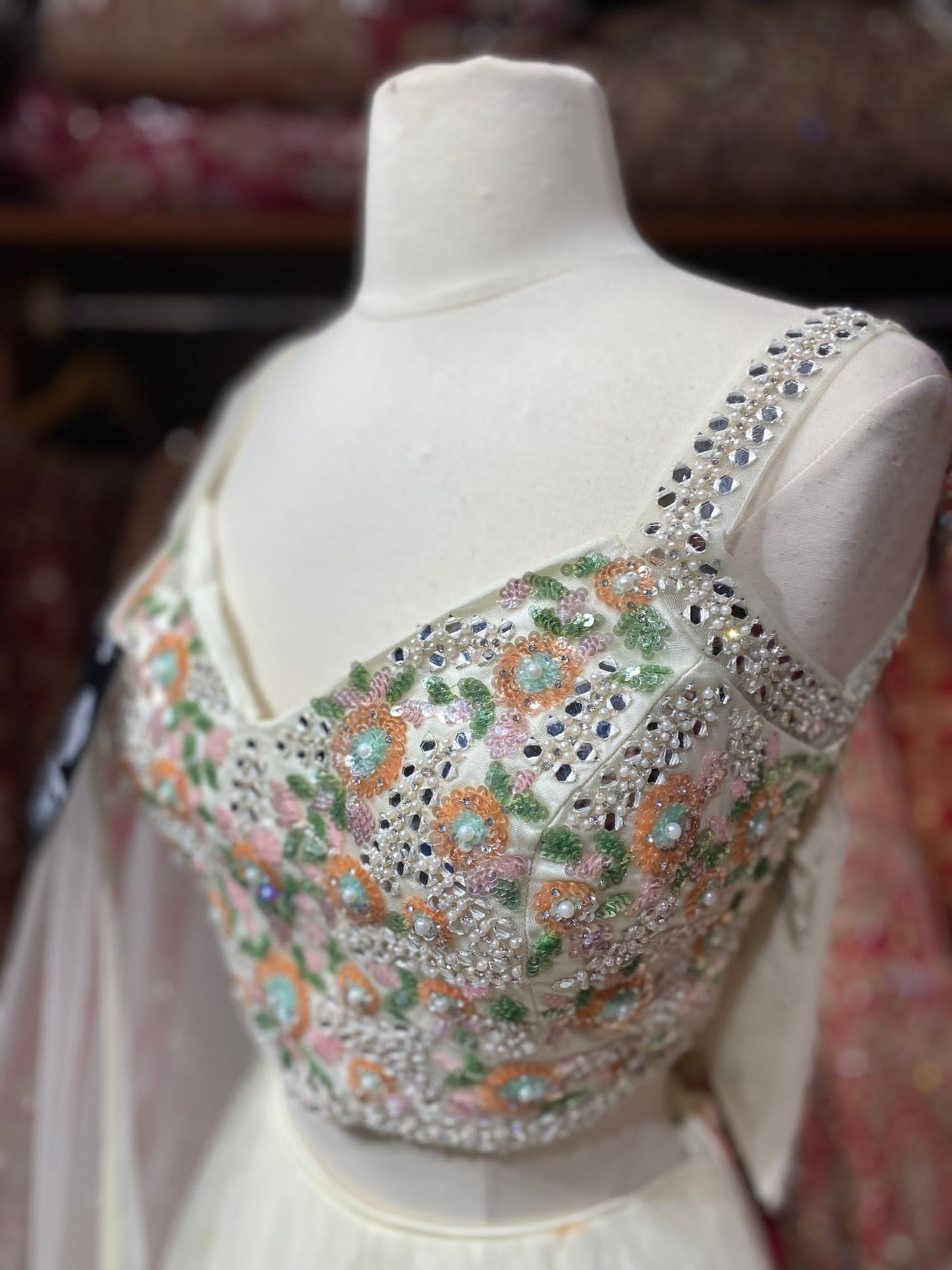 Vista White New Era Party Wear Collection PWL-452