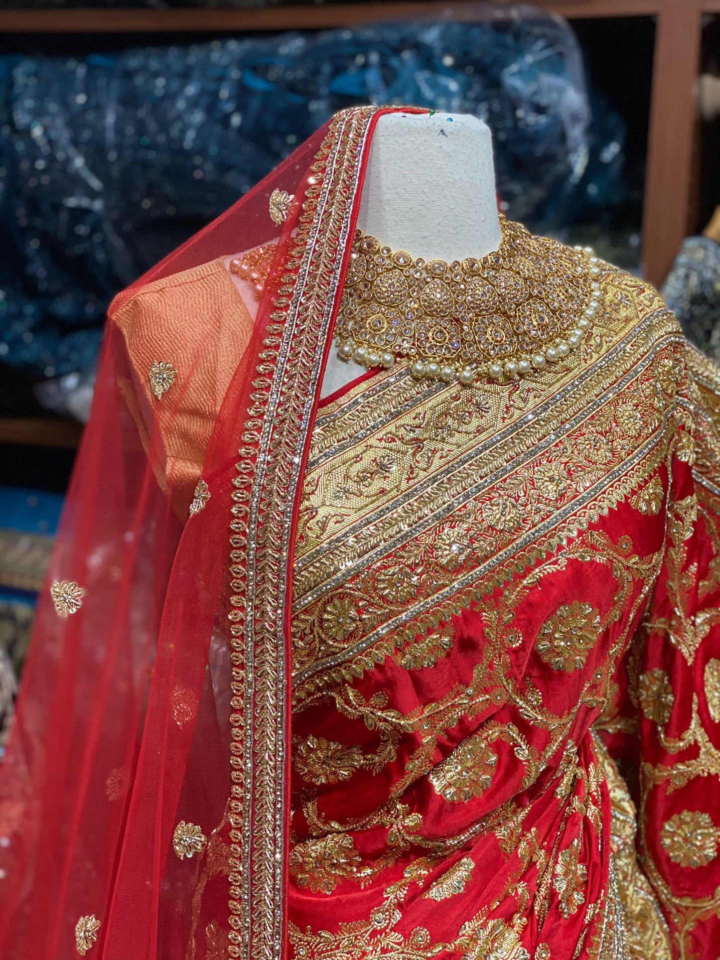 Banarasi Bridal Saree BBS-028