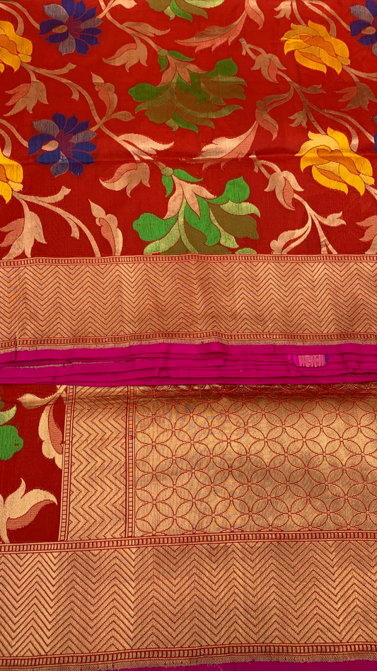 Pure Silk Banarasi Handloom Saree