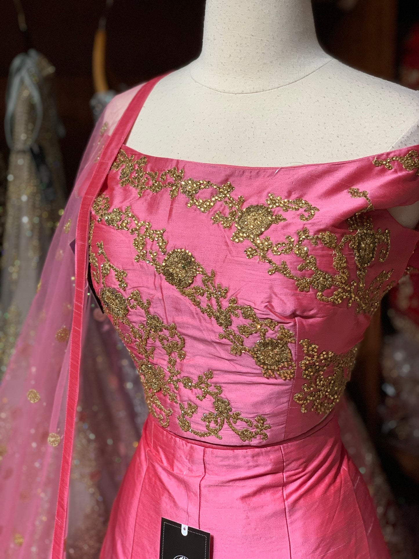 The Pink Blossom Lehenga -PW05