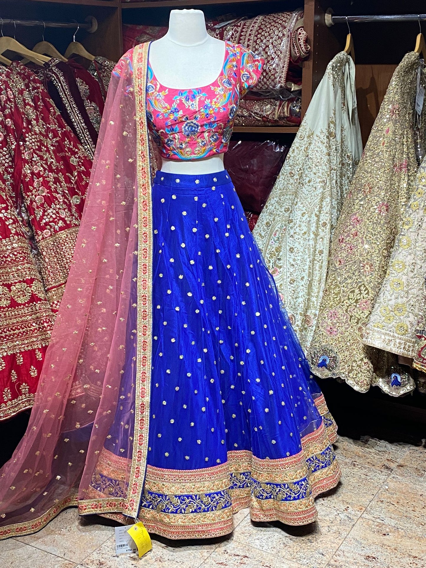 Royal Blue New Era Party Wear Collection PWL-294