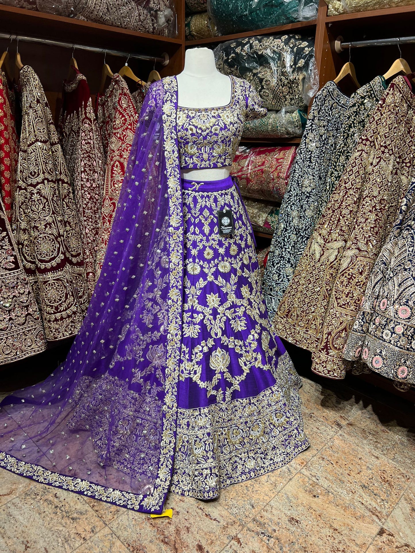 Blue Violet Purple New Era Party Wear Collection PWL-570