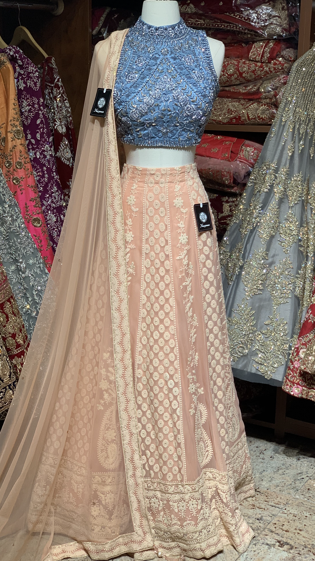 The Butterscotch Lehenga-PW59