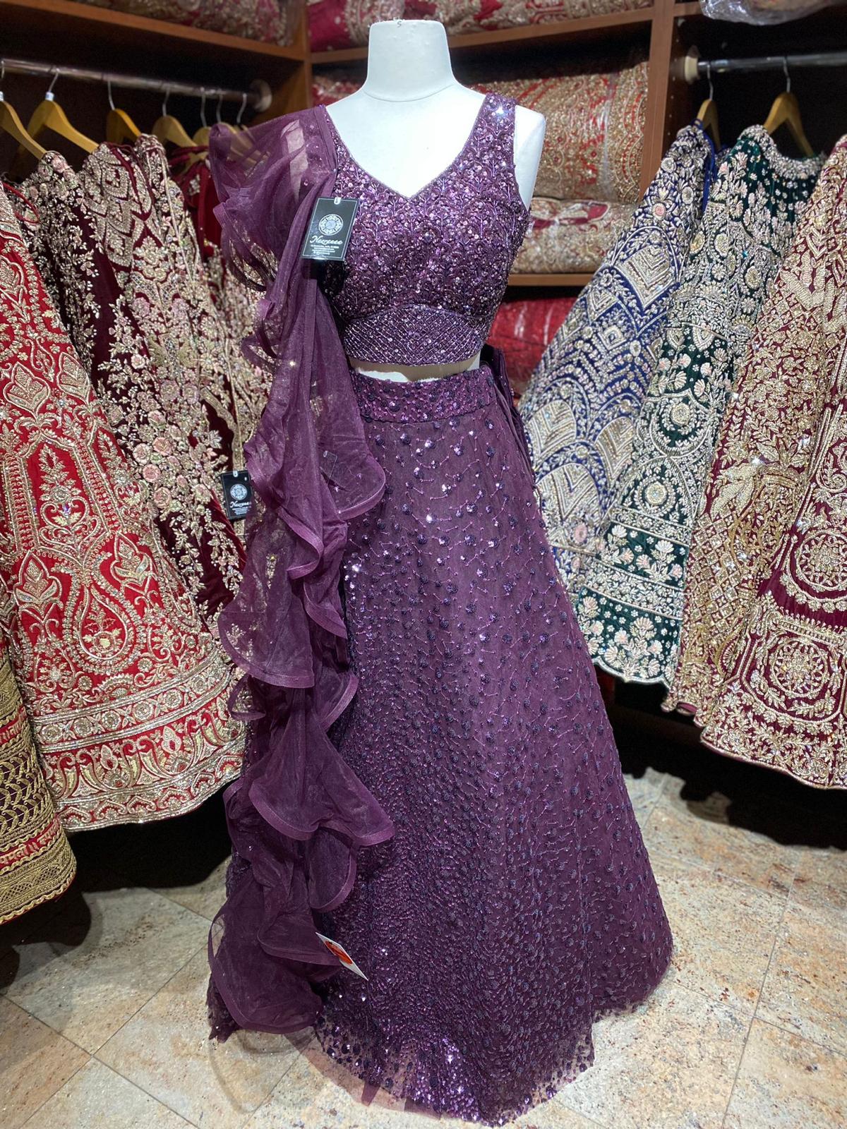 Byzantium Purple New Era Party Wear Collection PWL-527