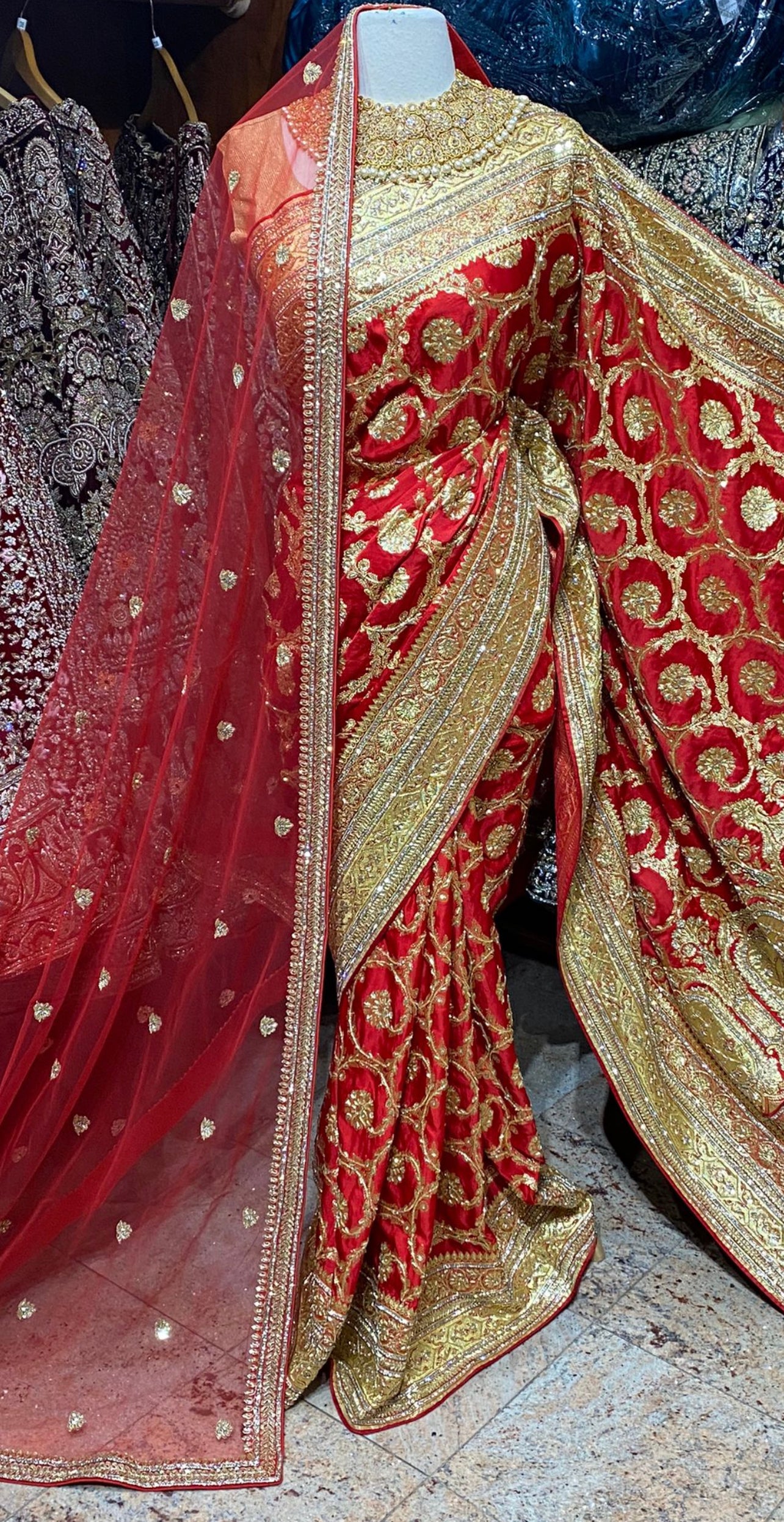 Banarasi Bridal Saree BBS-028