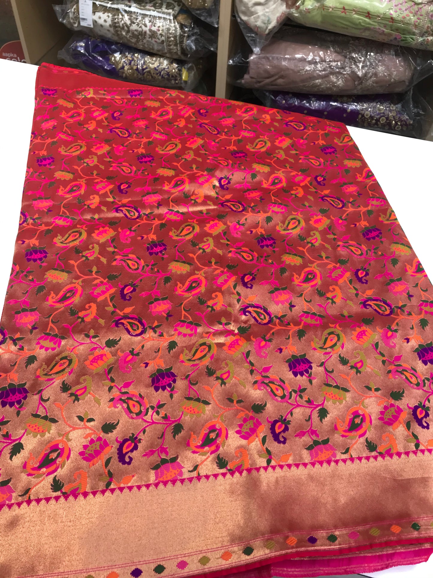 Multicolor Art Banarasi Saree