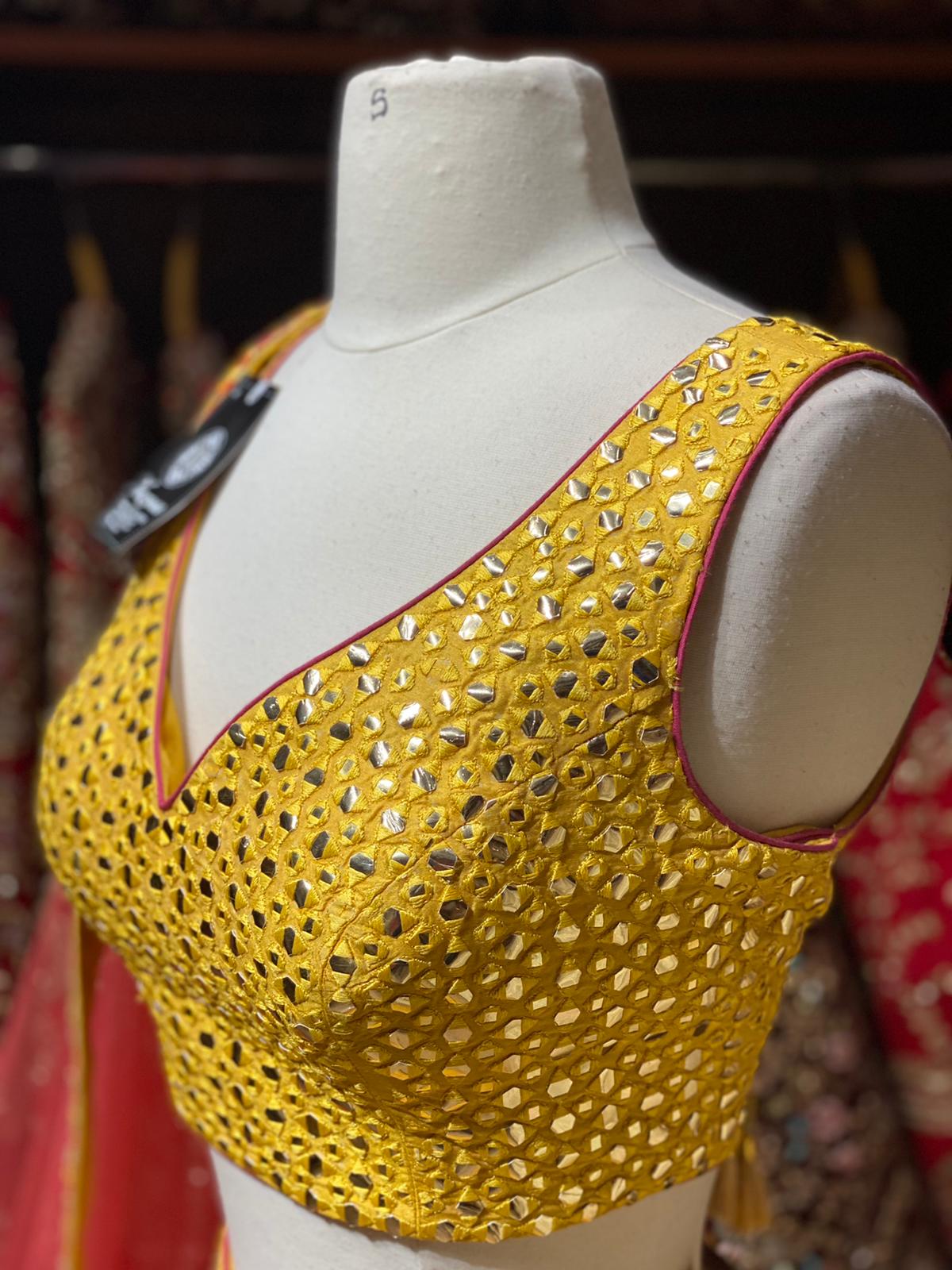 Saffron Yellow Unmissable Rangaadi Party Wear Collection PWC-038