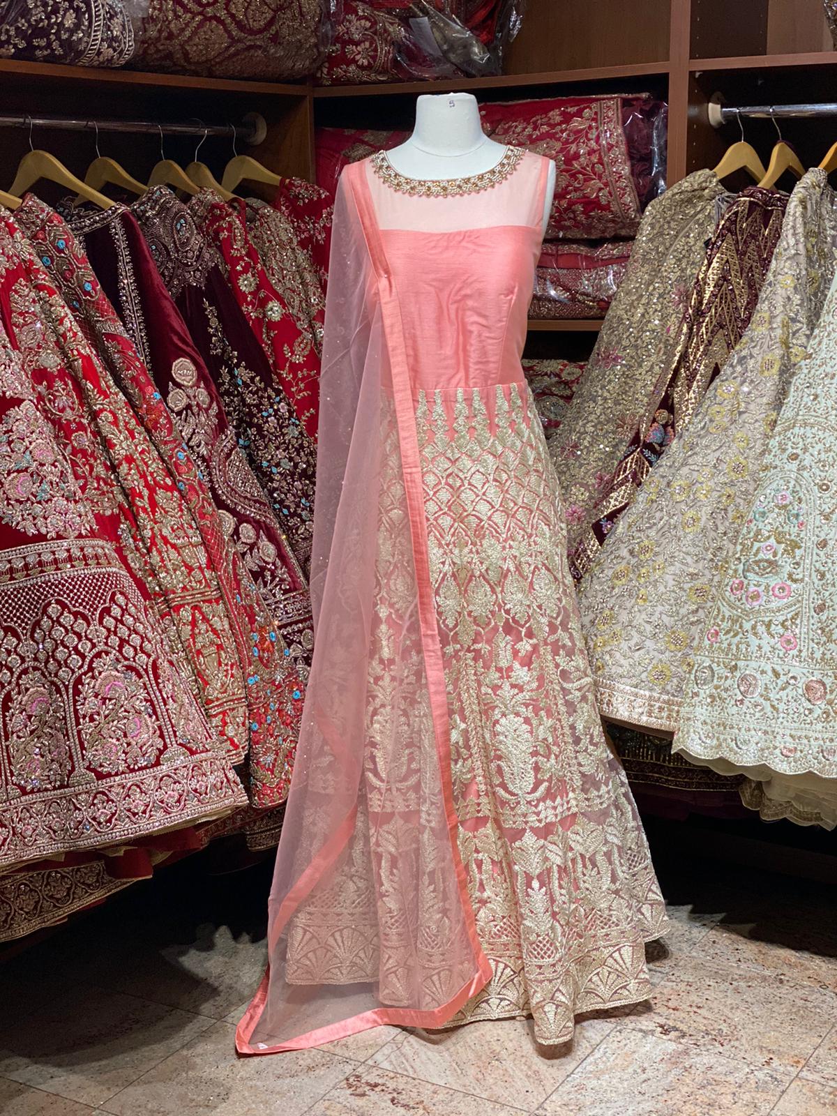 Ballerina Pink Anarkali PWA-089