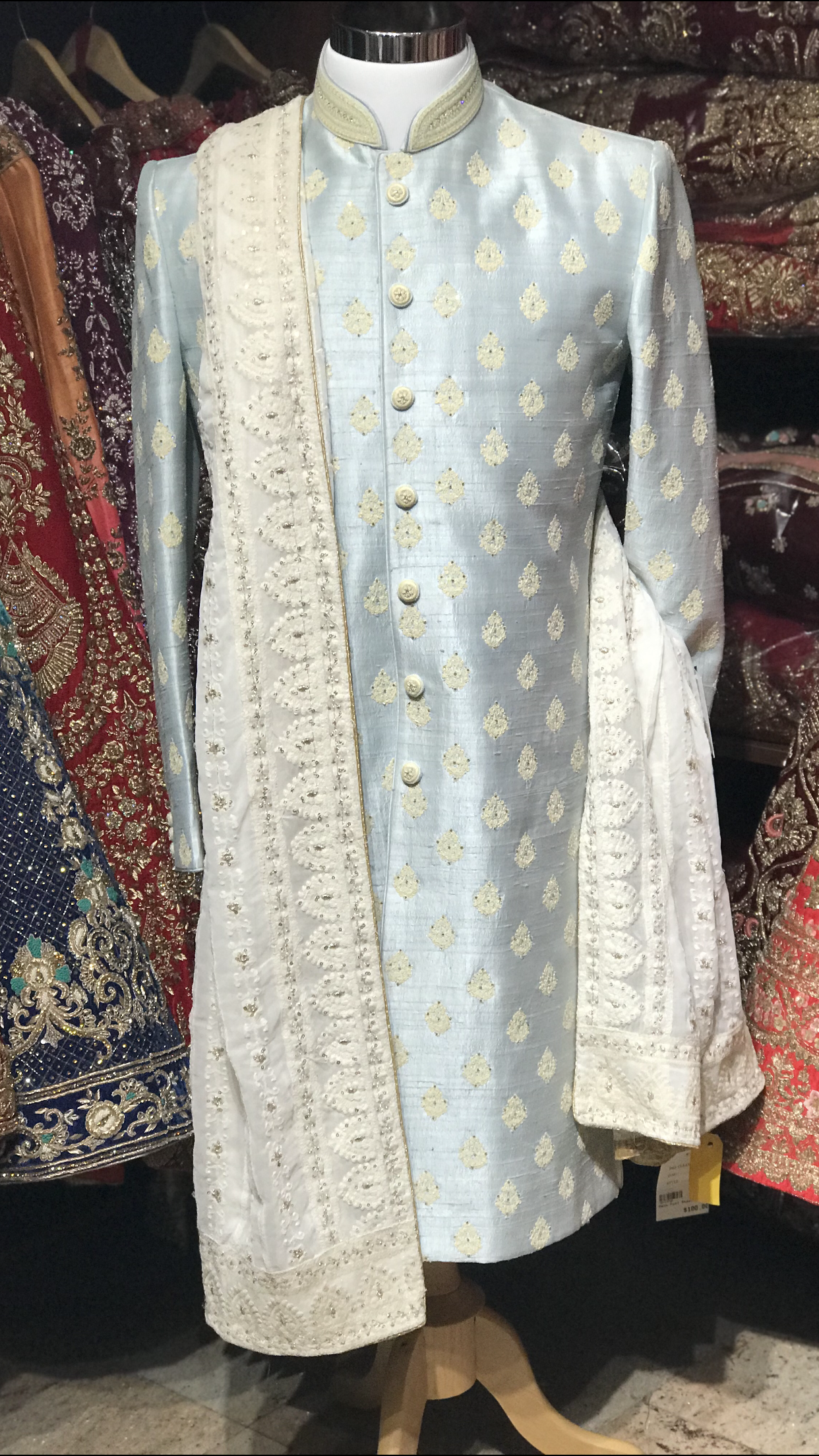 Light Blue Sherwani