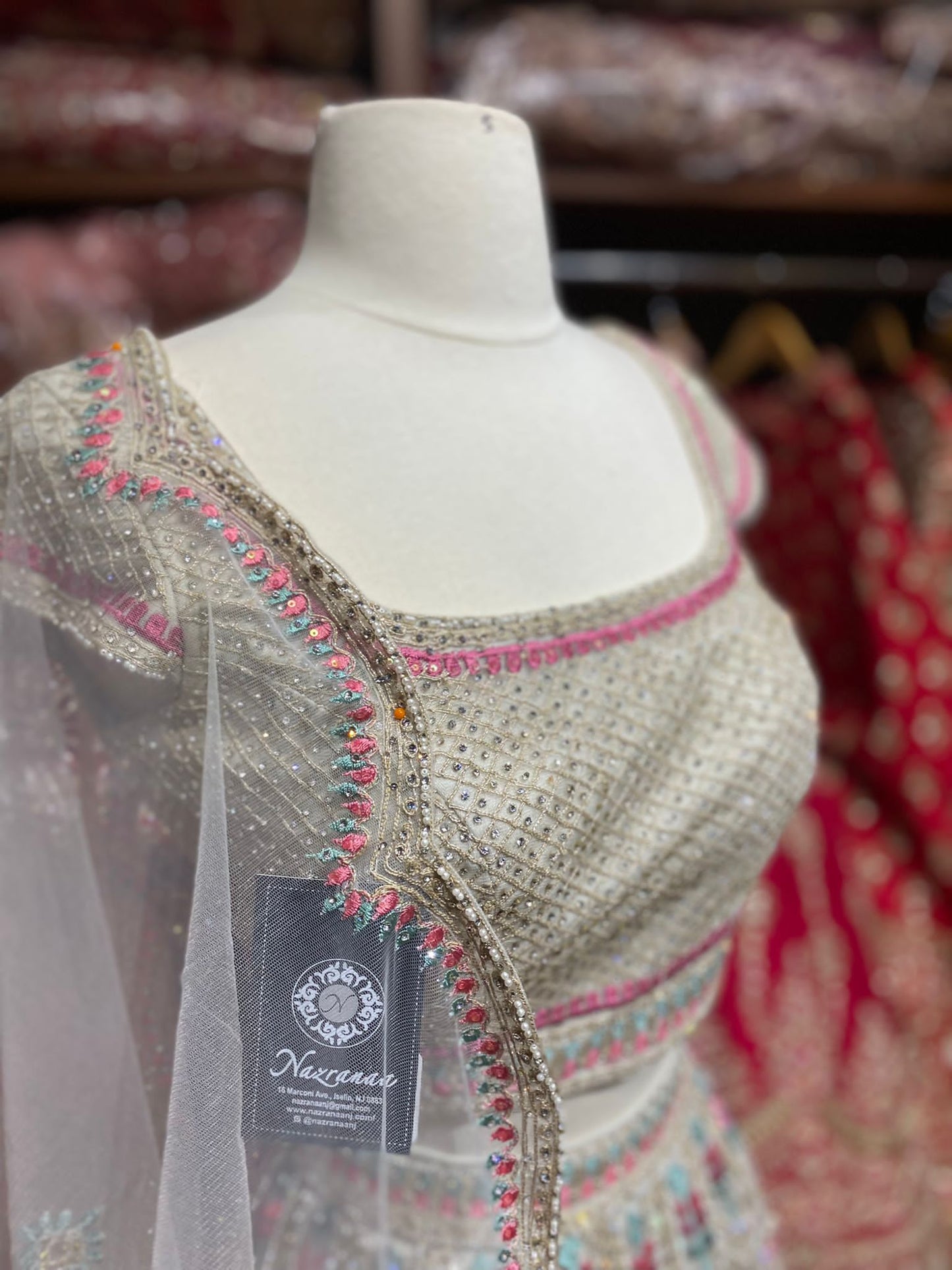Pearl White New Era Party Wear Collection PWL-470