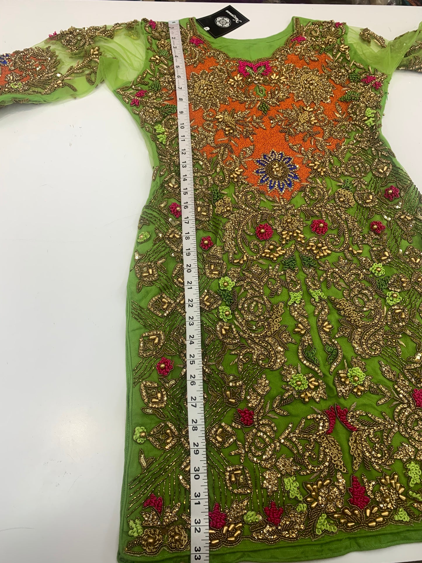 Spring Green Party Wear Suit Collection PWS-015
