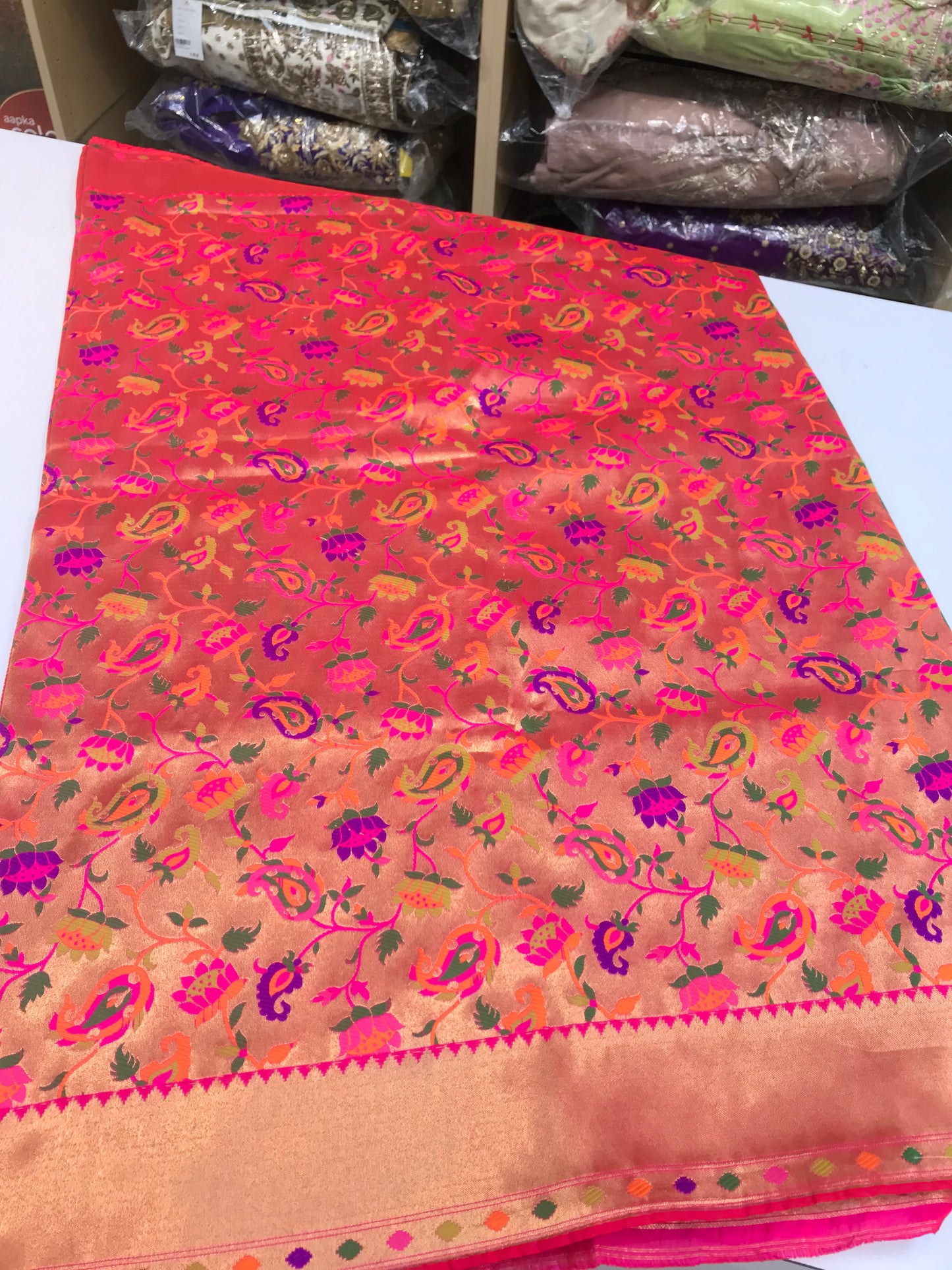 Multicolor Art Banarasi Saree