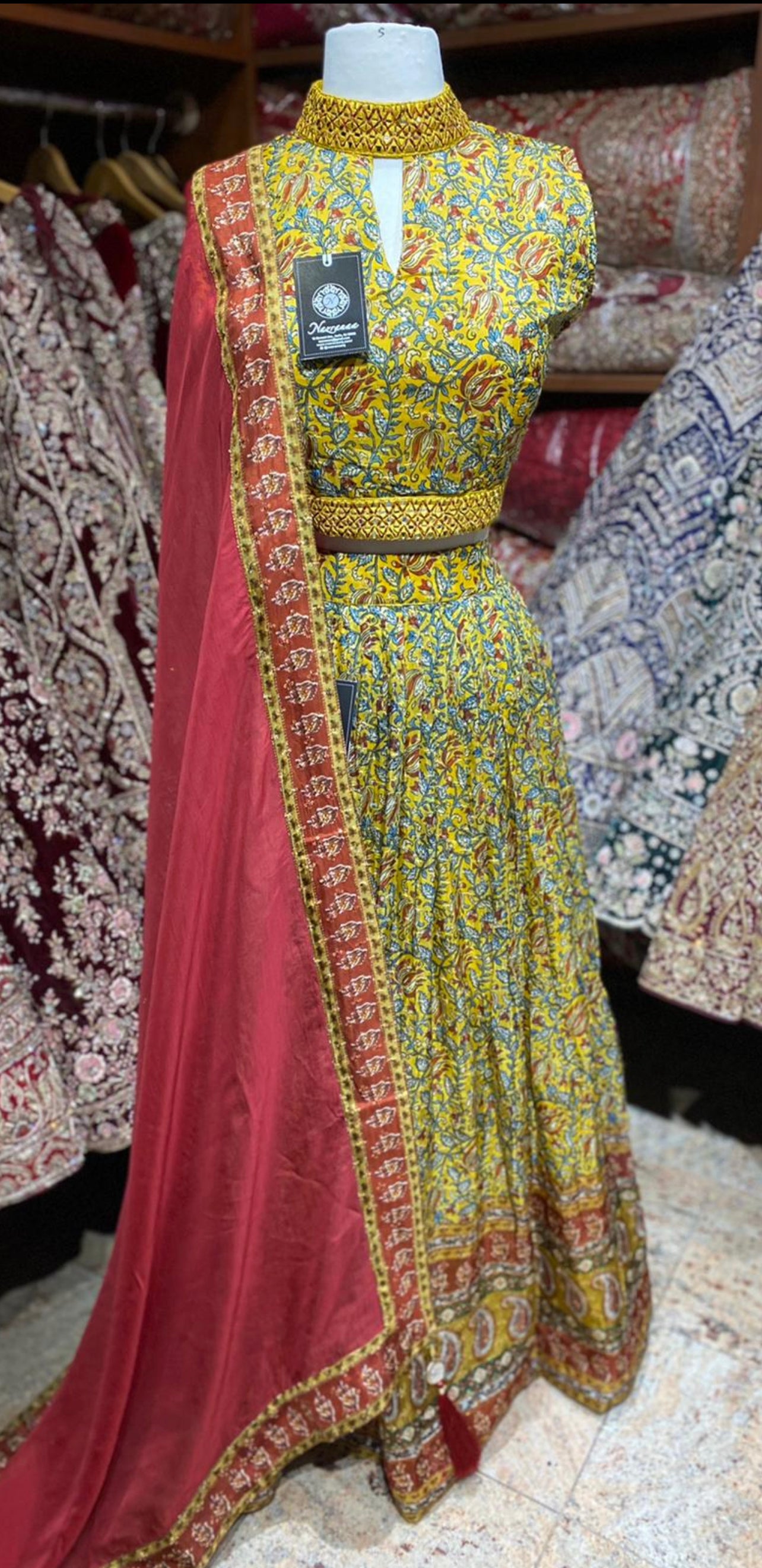 Jasmine Yellow New Era Party Wear Collection PWL-532