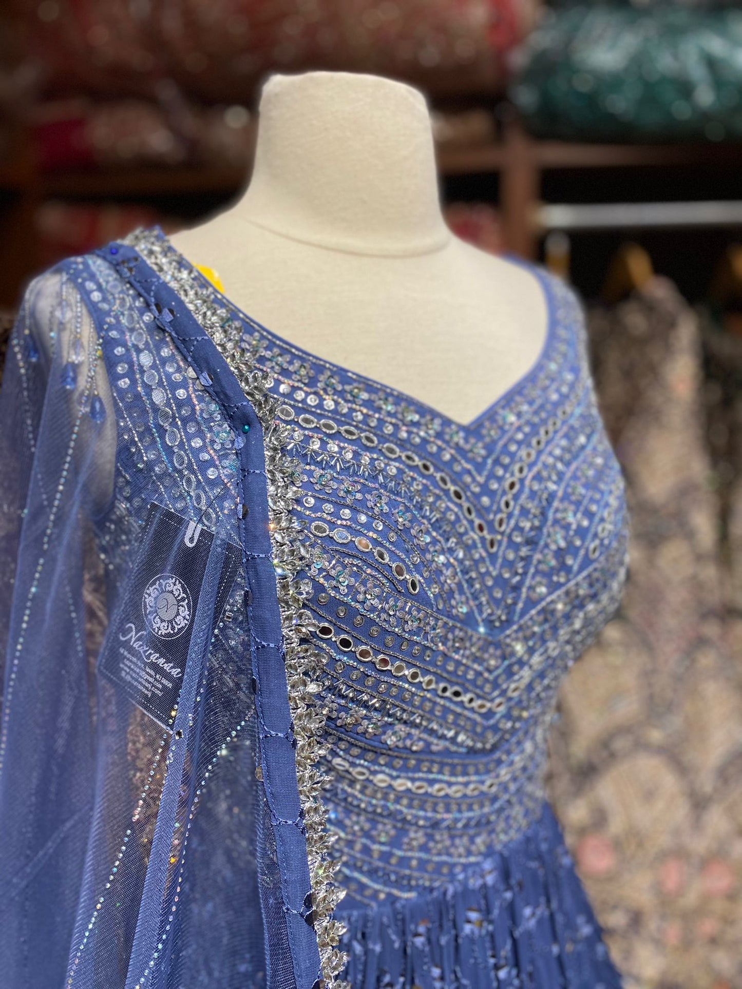 Powder  Blue Special Edition Gown PWG-022