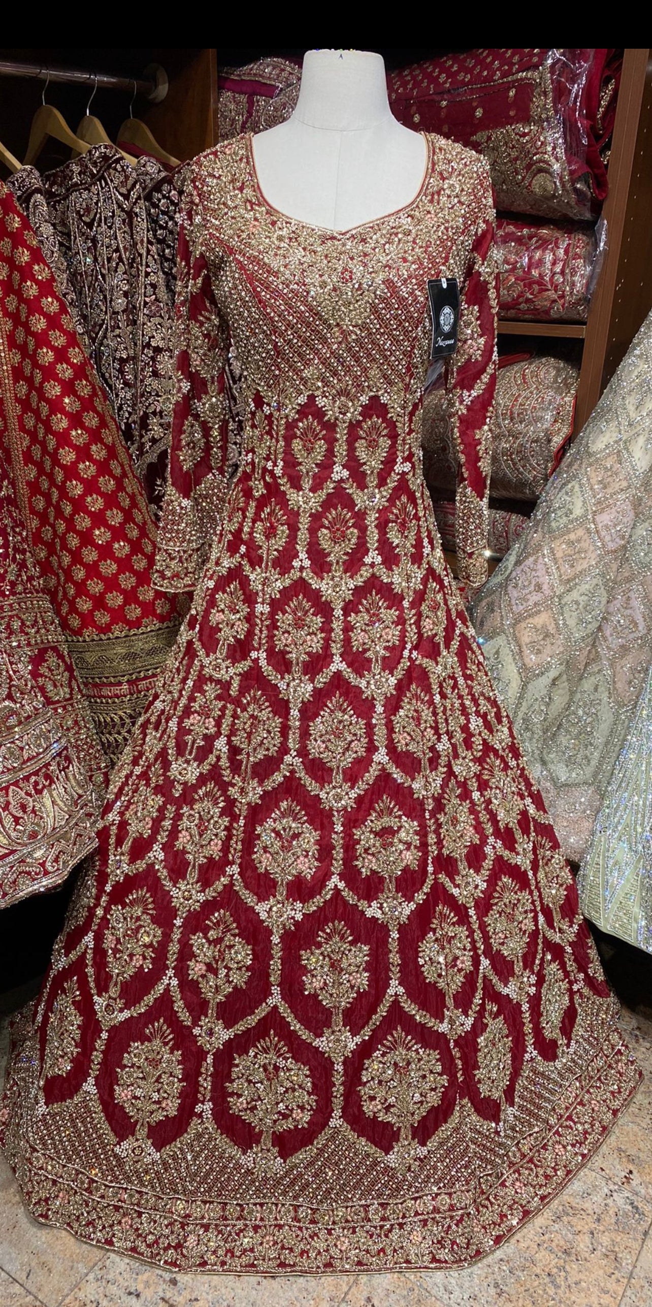 Rosewood Red  Special Edition Gown PWG-005