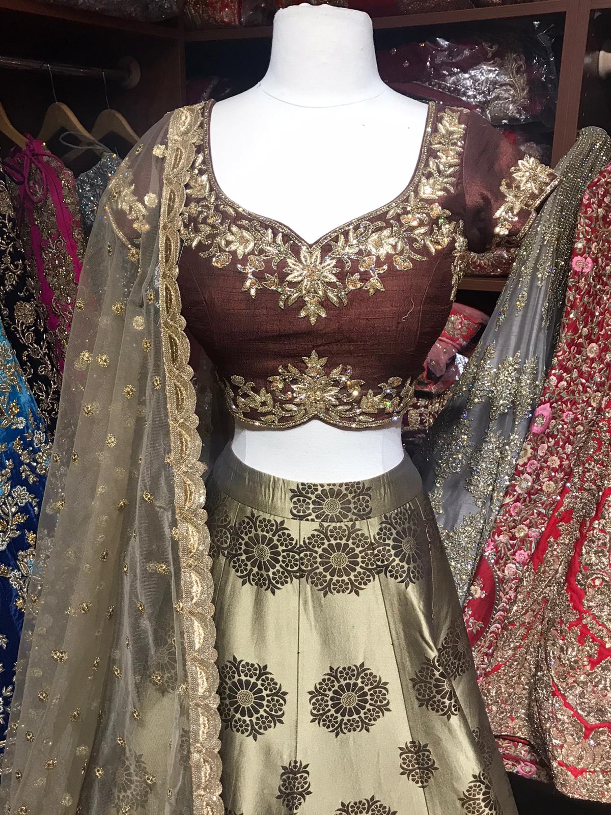 The Sabreena Lehenga-PW33