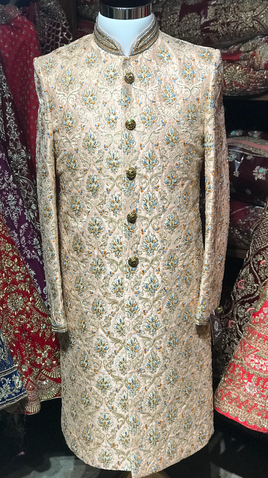 Blush Multi-Color Sherwani