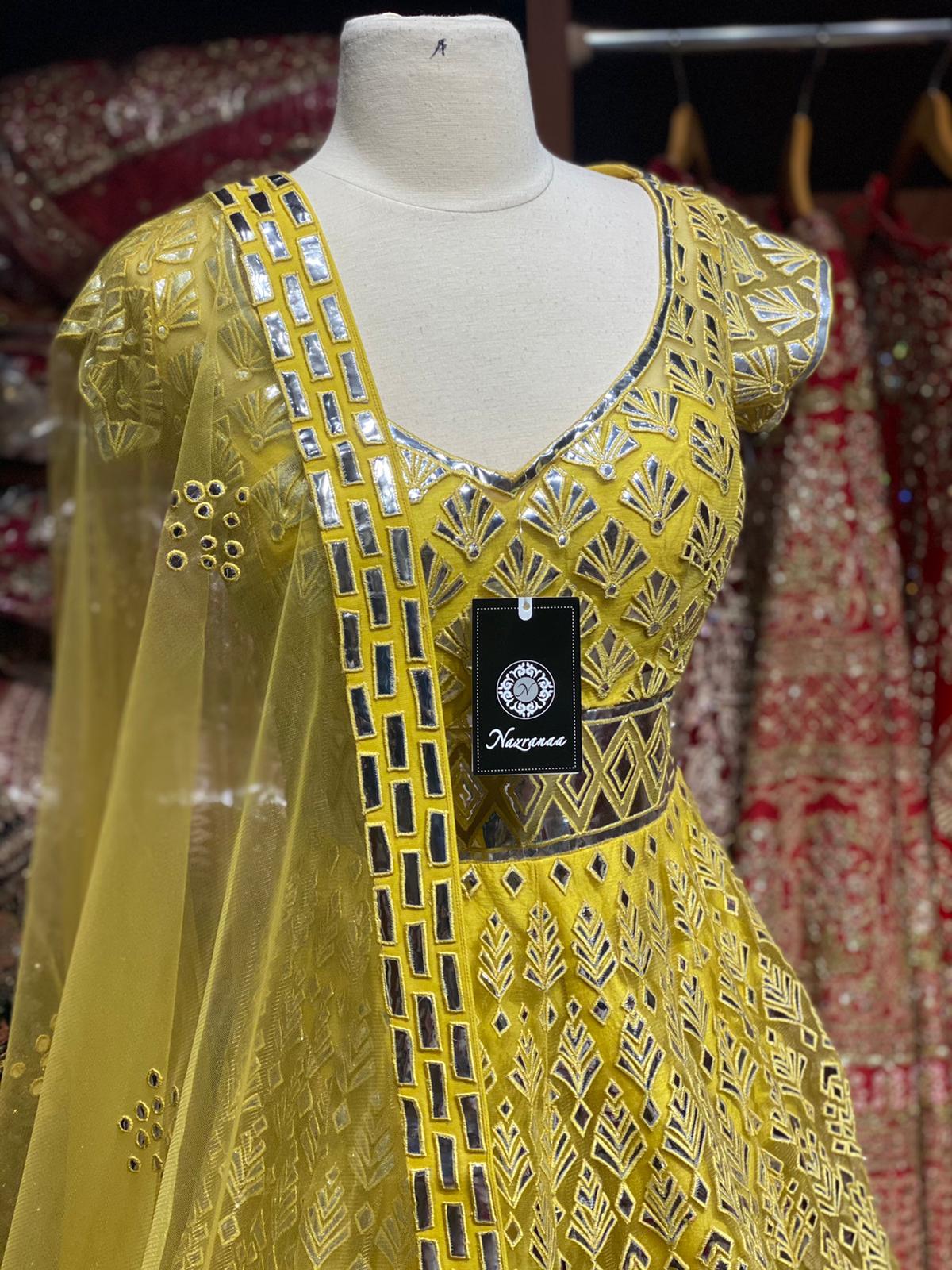 Royal Yellow Gown PWG-009