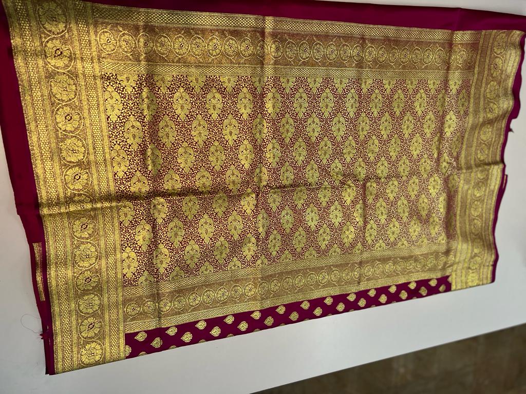 Blended Banarasi Saree-015