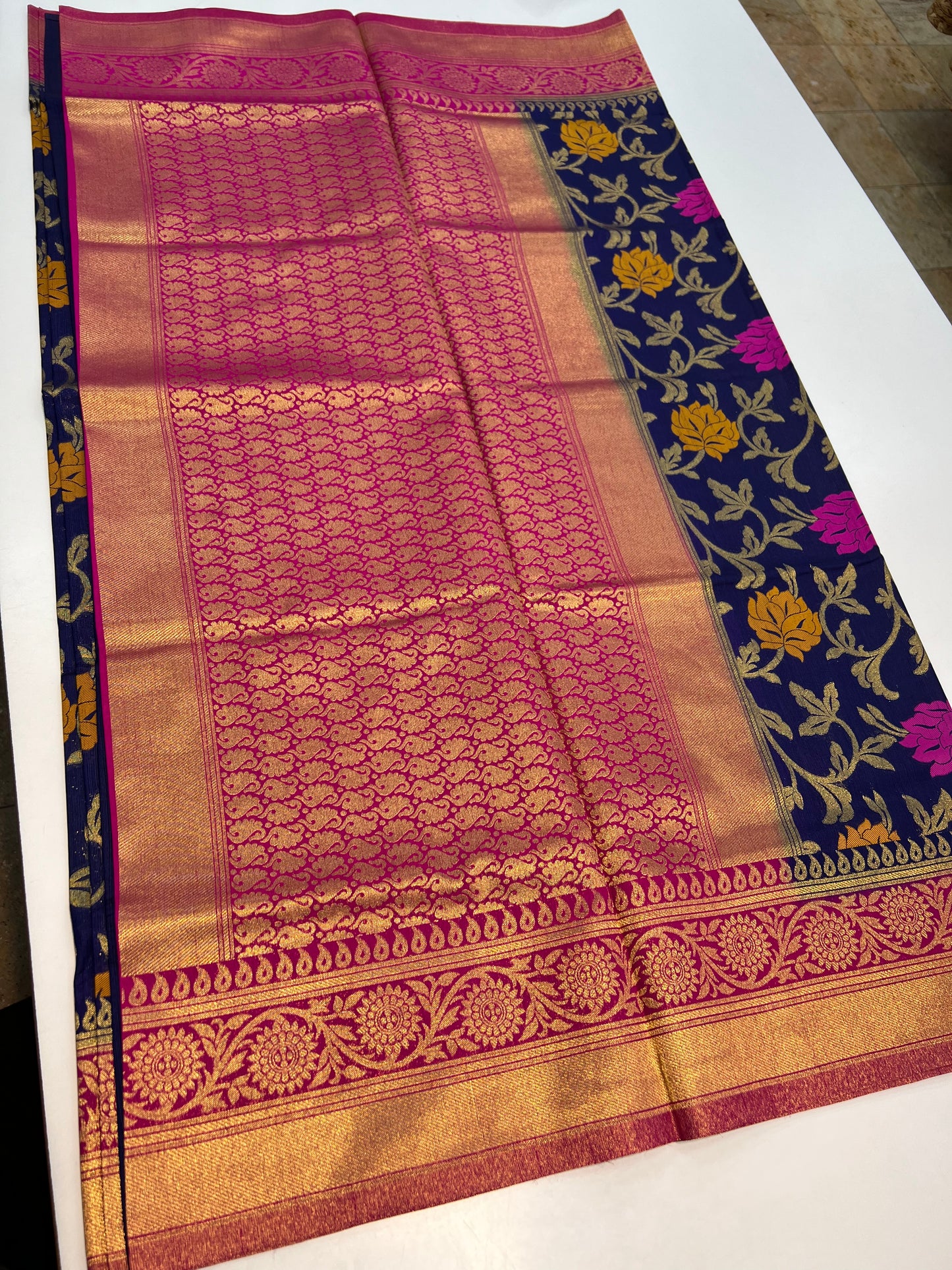 Blended Banarasi Saree-006