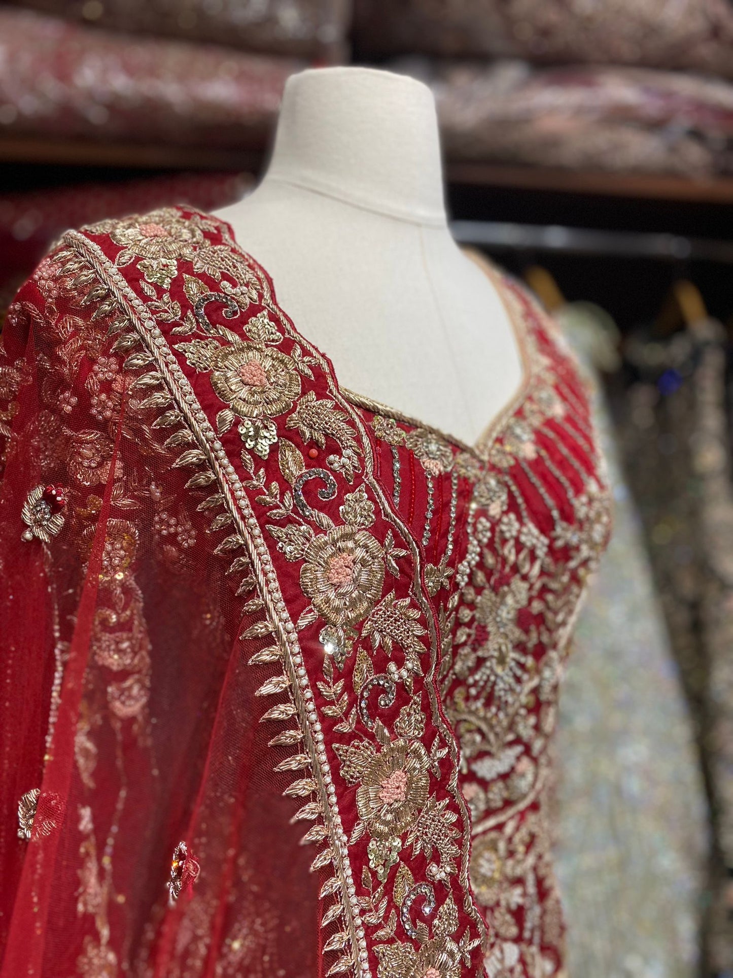 Ruby Red Special Edition Gown PWG-003