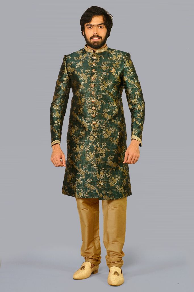 Emerald Green Sherwani Collection