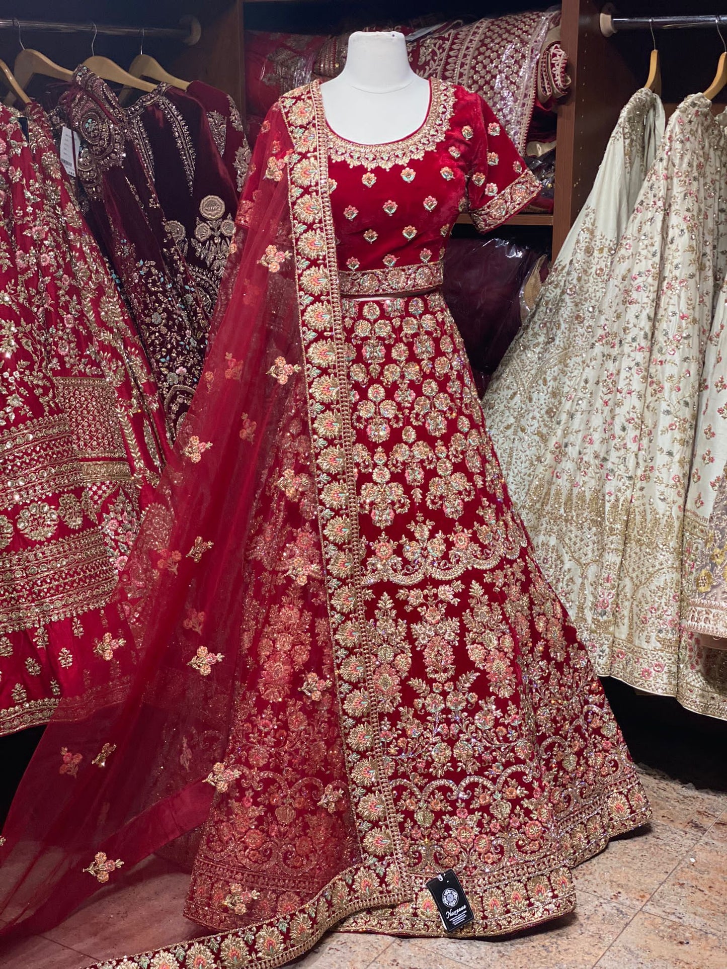 Auburn Red Persian Bridal Collection- 25