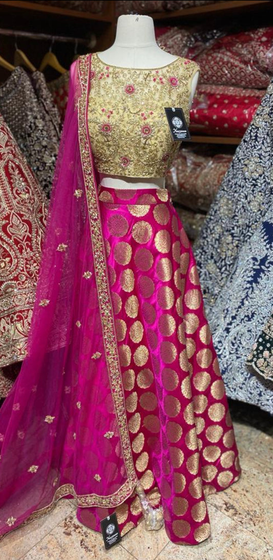 Persian Rose Pink New Era Party Wear Collection PWL-497