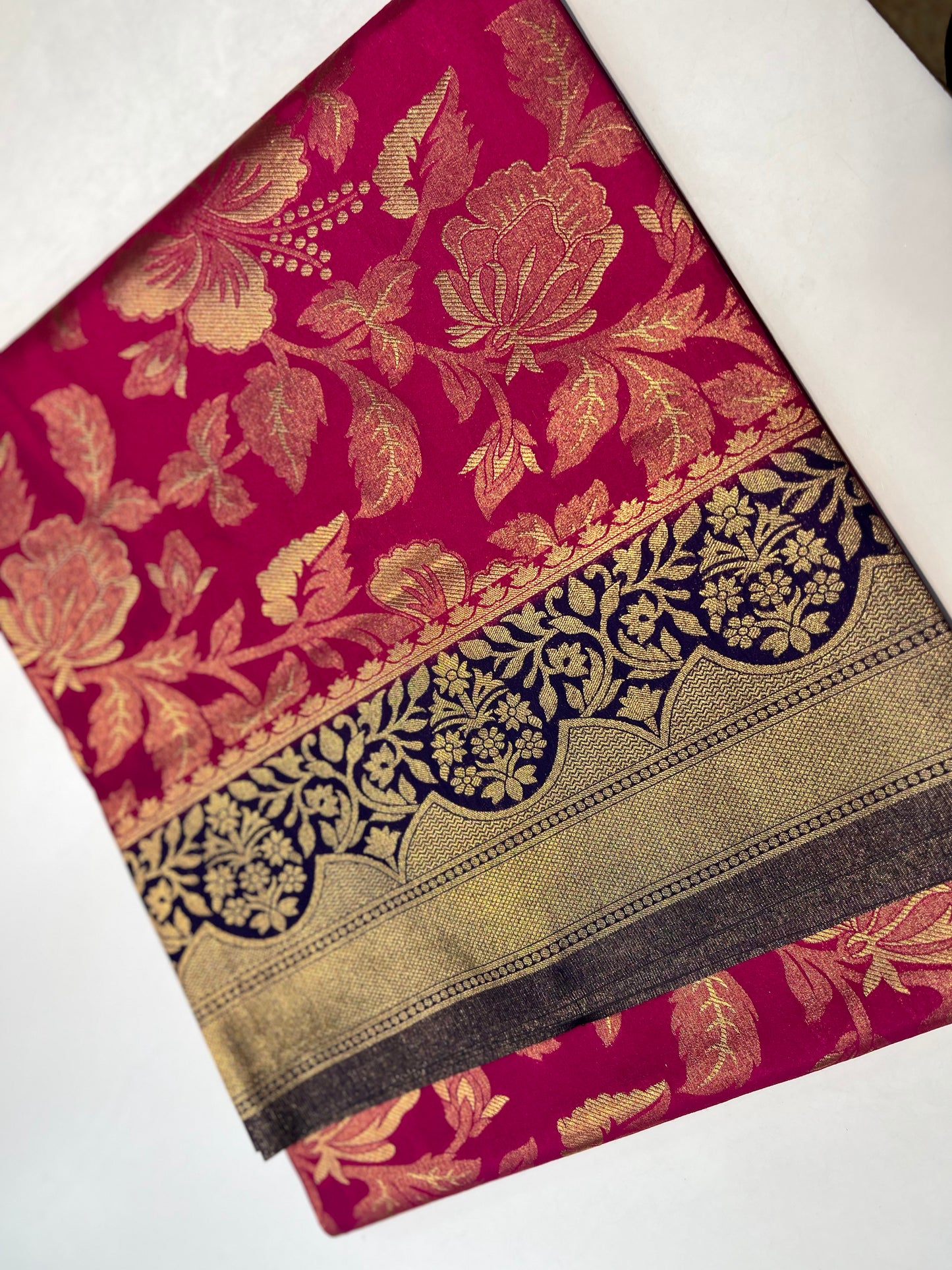 Blended Banarasi Saree-001