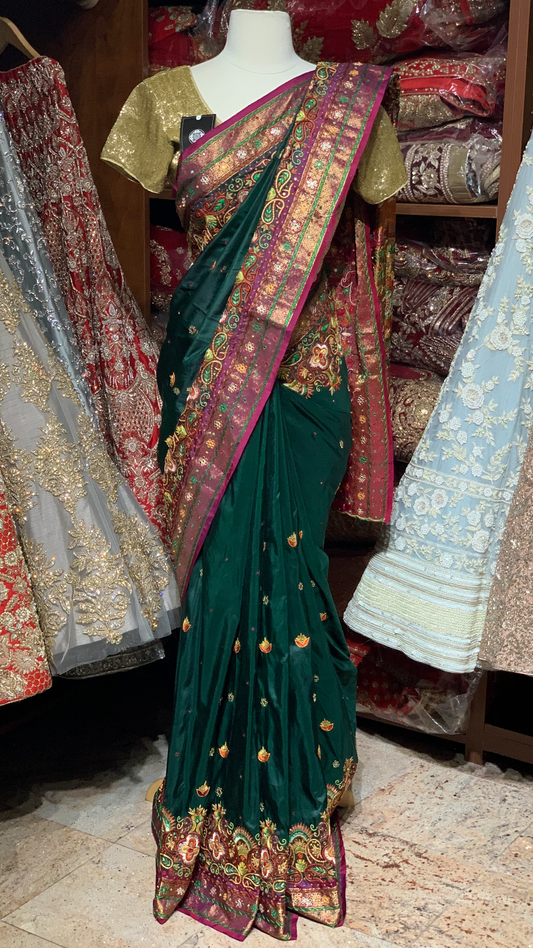 Pure Silk Kanjeevaram Manthrakodi