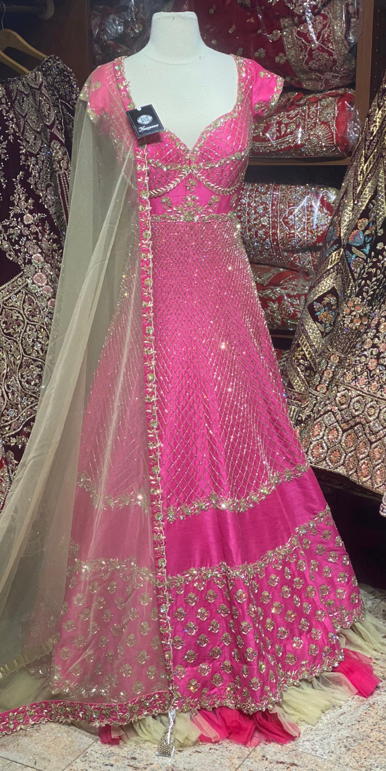 Marvelous Pink Special Edition Gown PWG-019