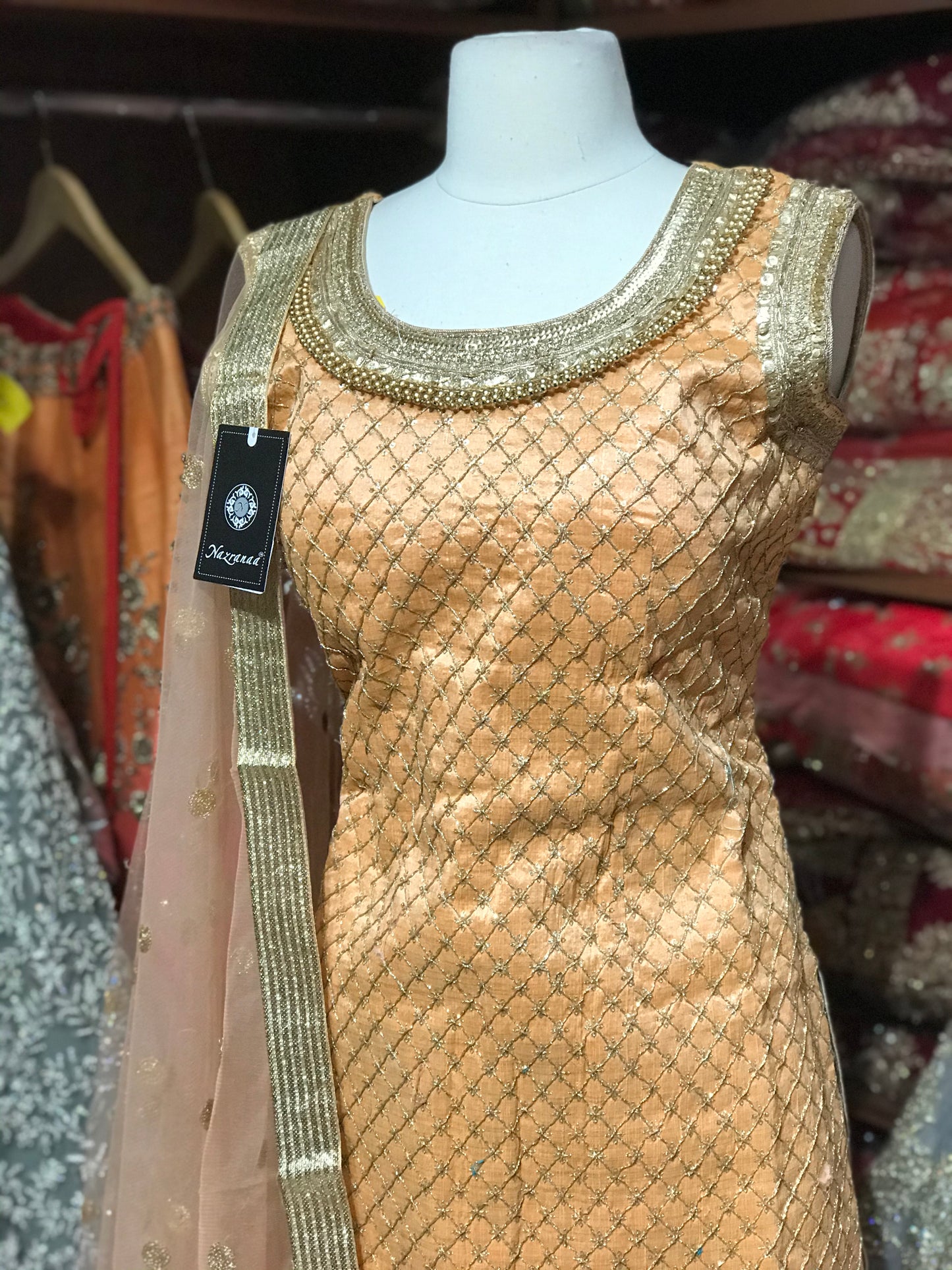 Silk Size 38 Special Sharara Suit