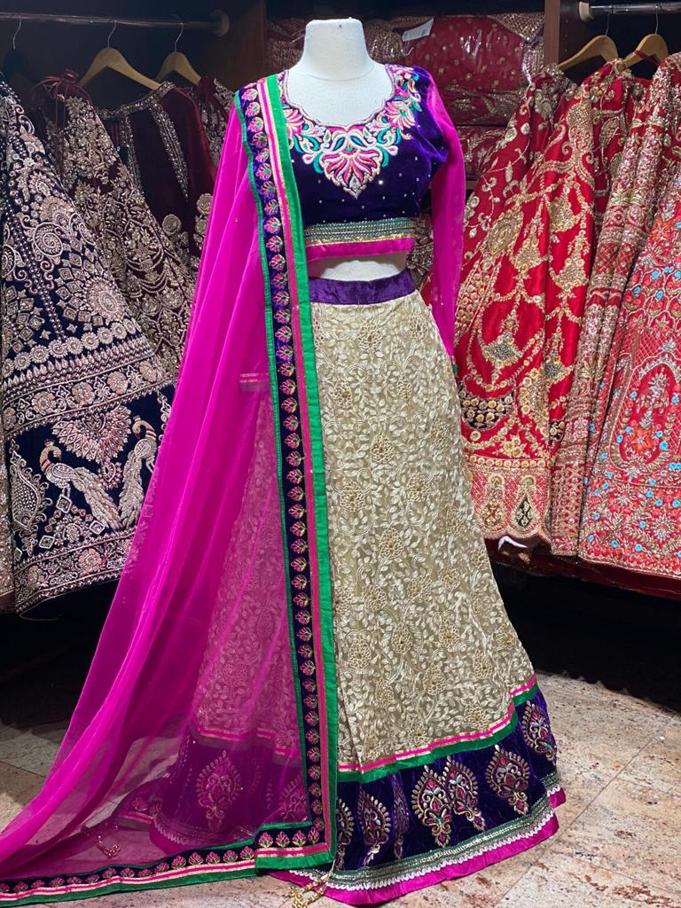 Golden Collection Party Wear Lehenga PWL-106