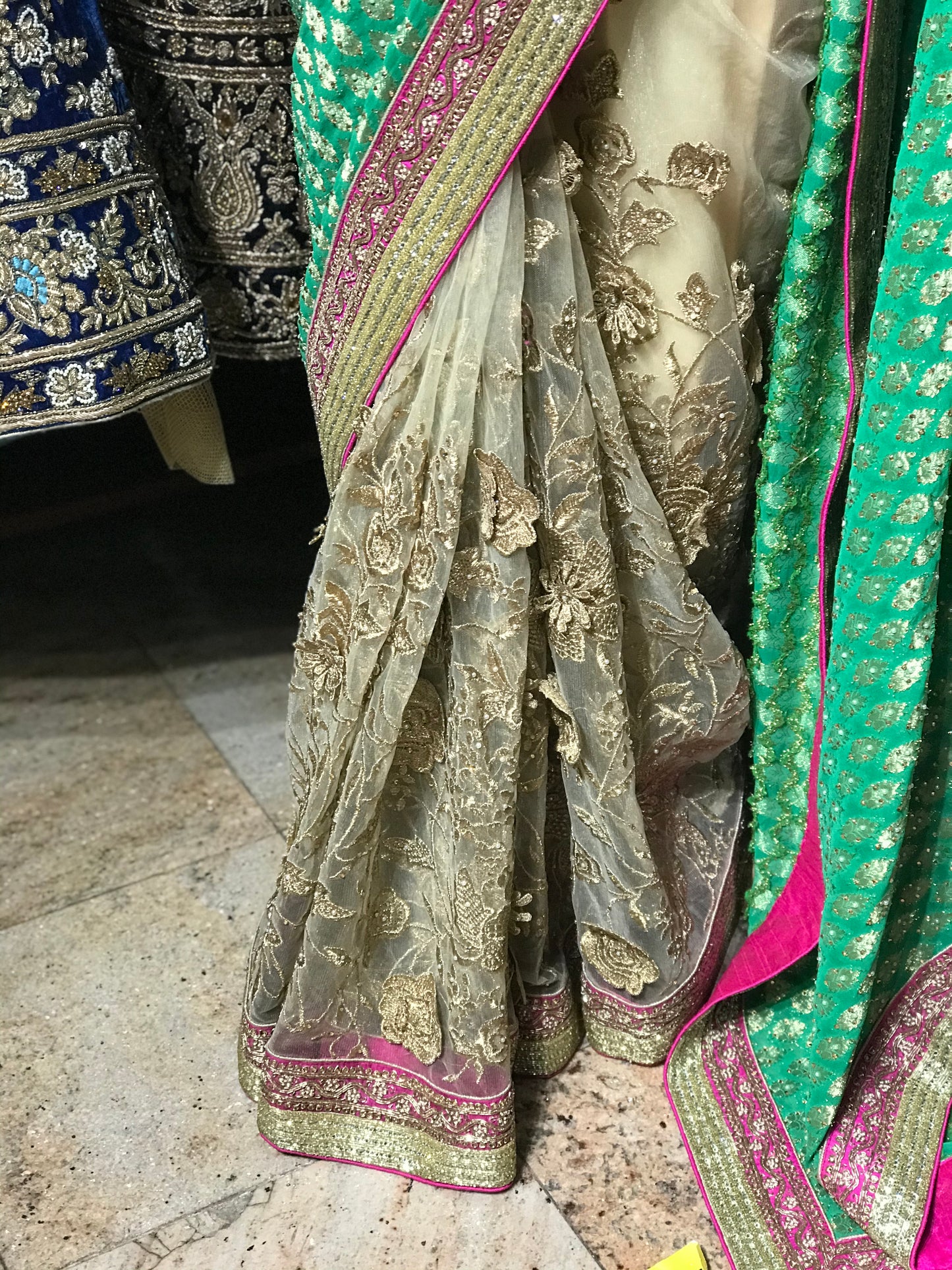 Half & Half Sarees