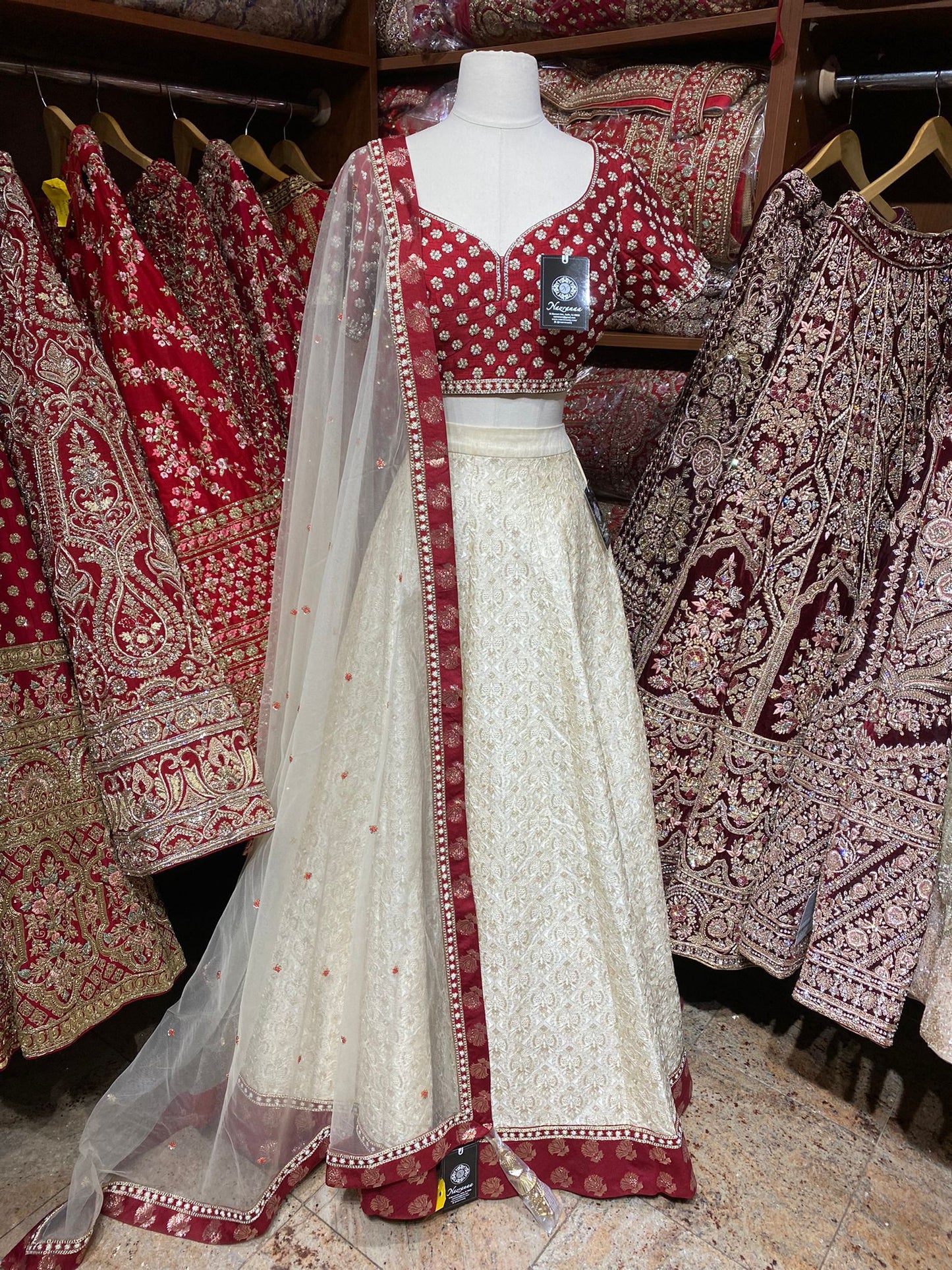 Princess White New Era Party Wear Collection PWL-477