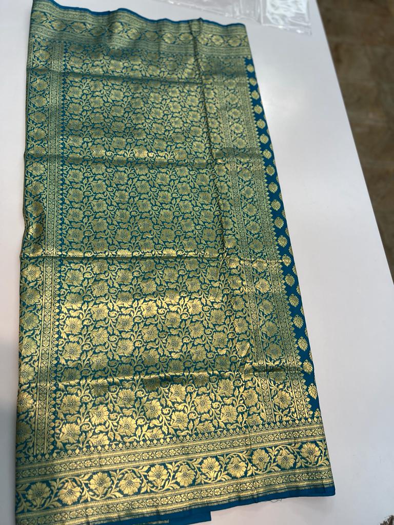 Blended Banarasi Saree-014